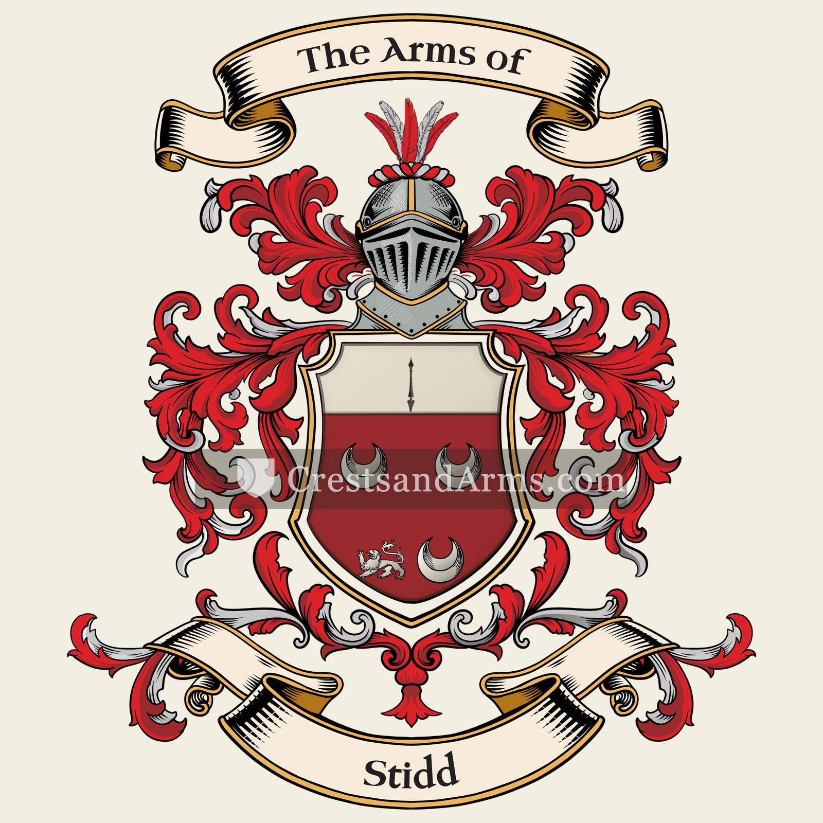 The Stidd coat of arms