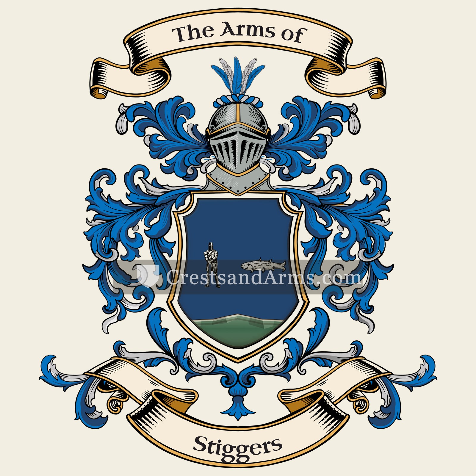 The Stiggers coat of arms