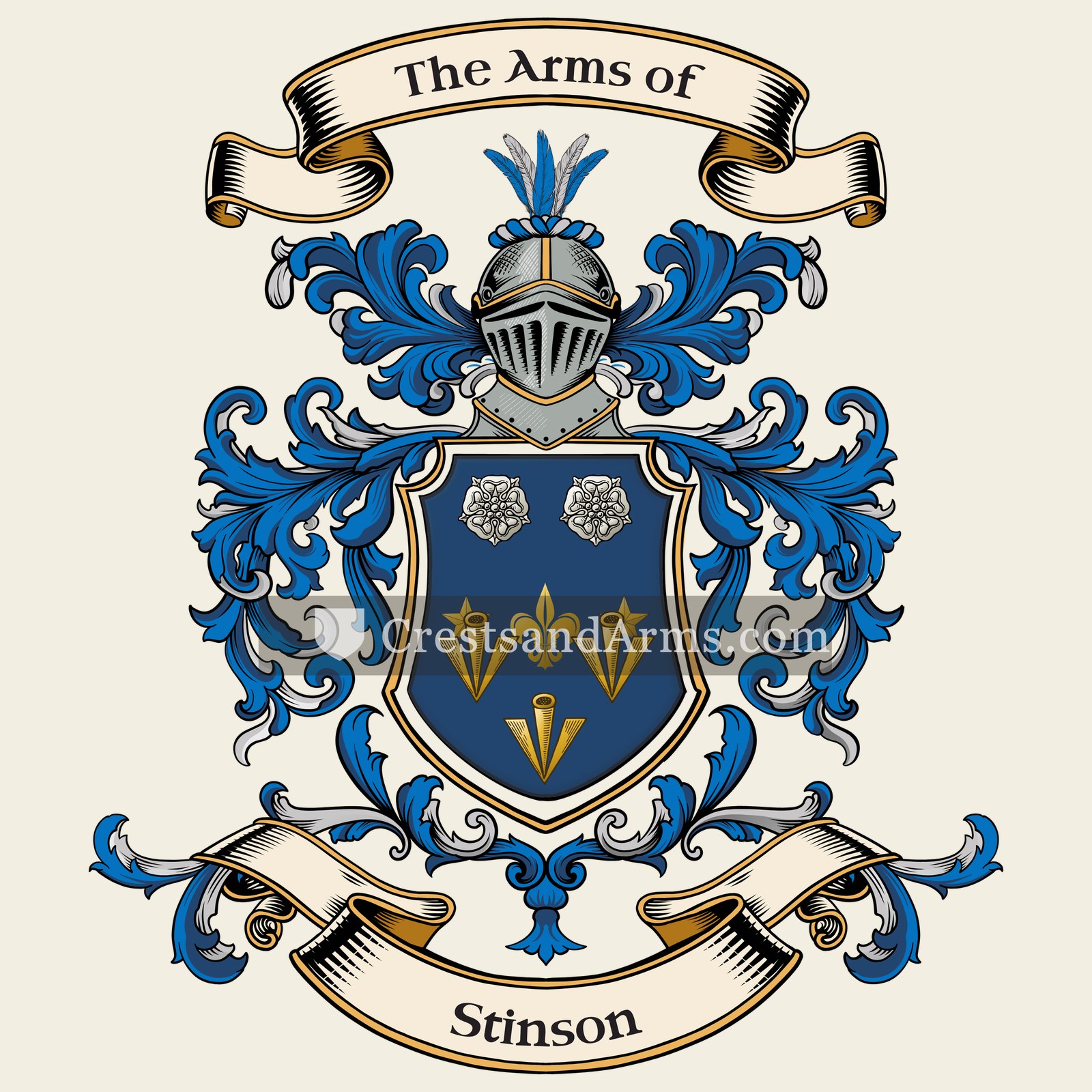 The Stinson coat of arms