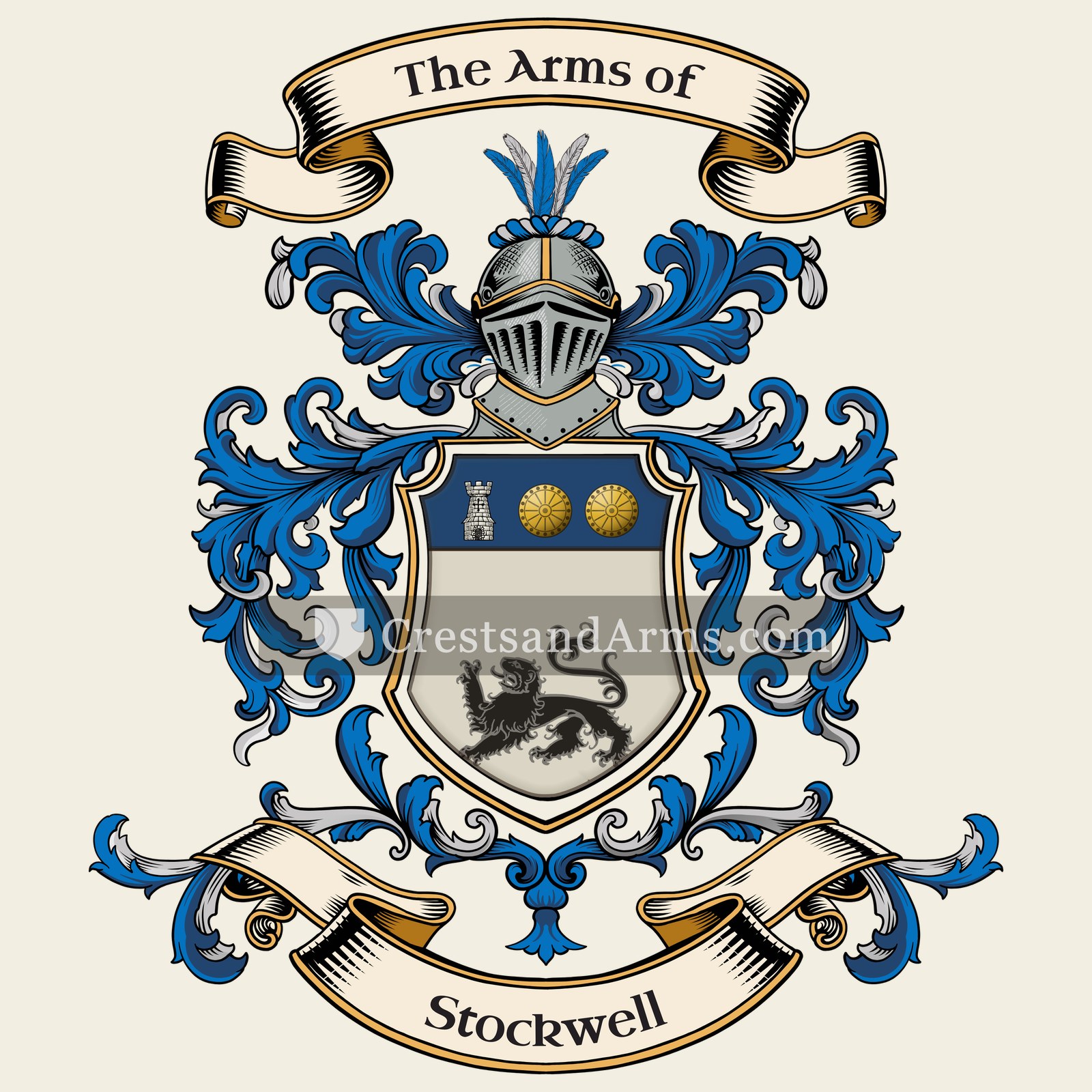 The Stockwell coat of arms