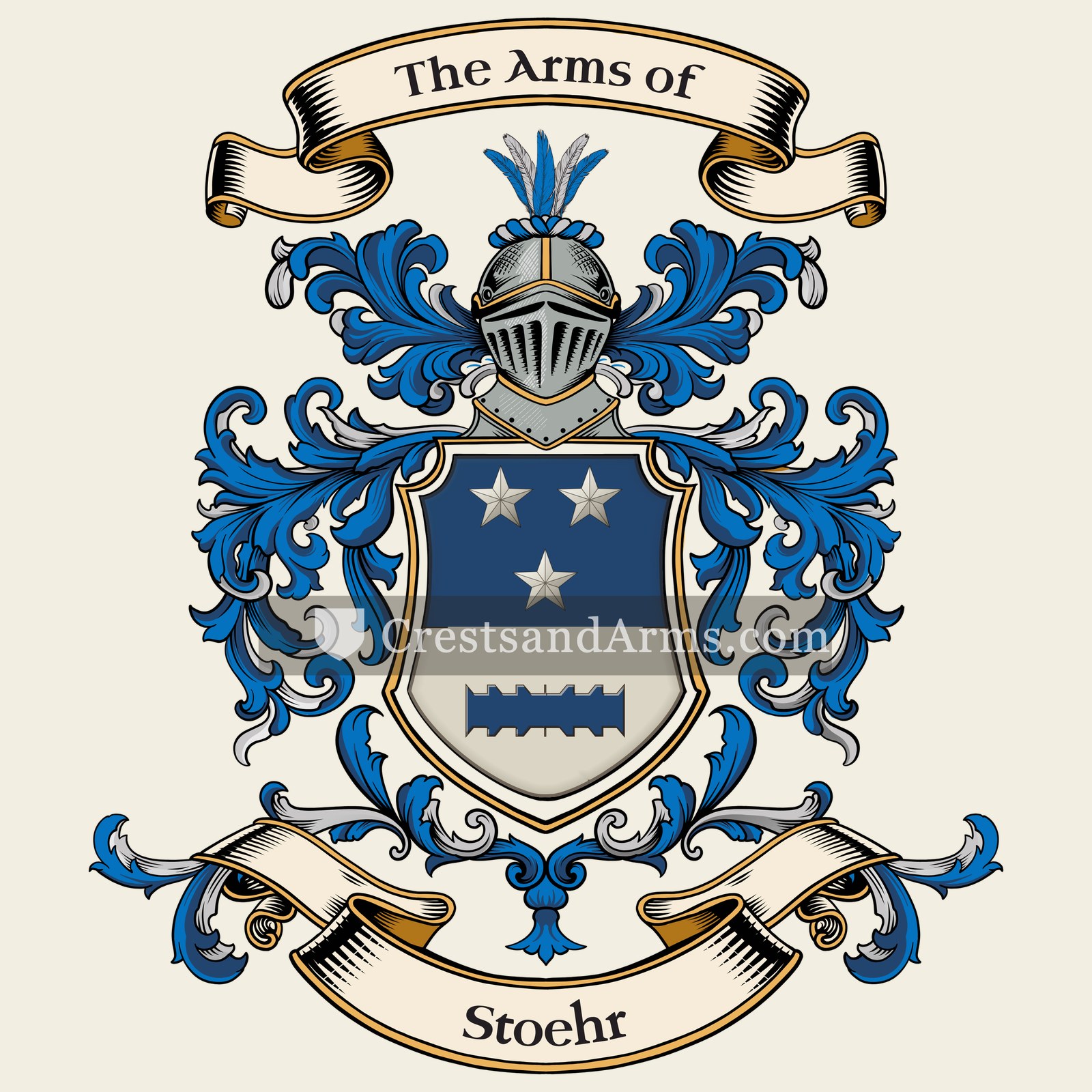 The Stoehr coat of arms