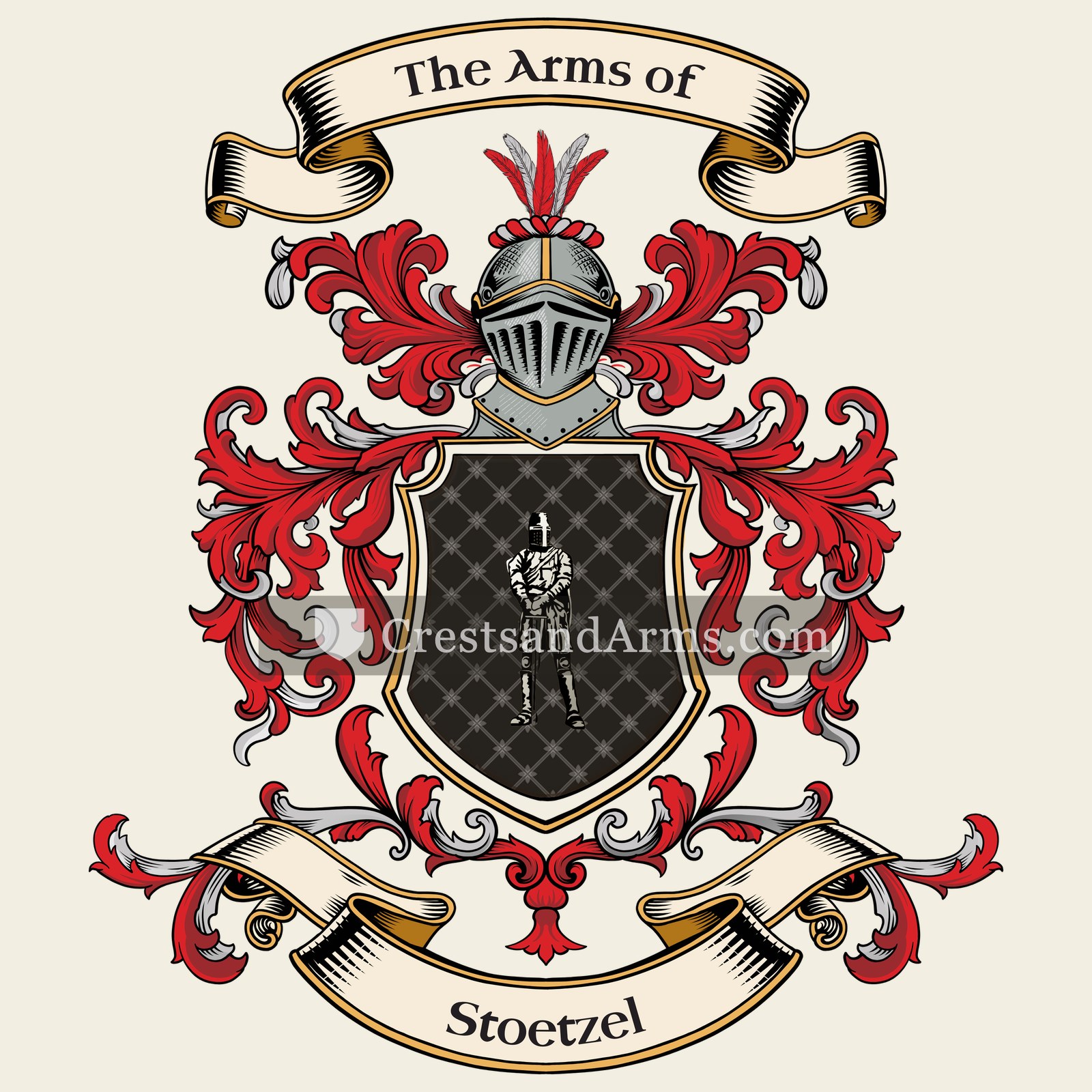 The Stoetzel coat of arms