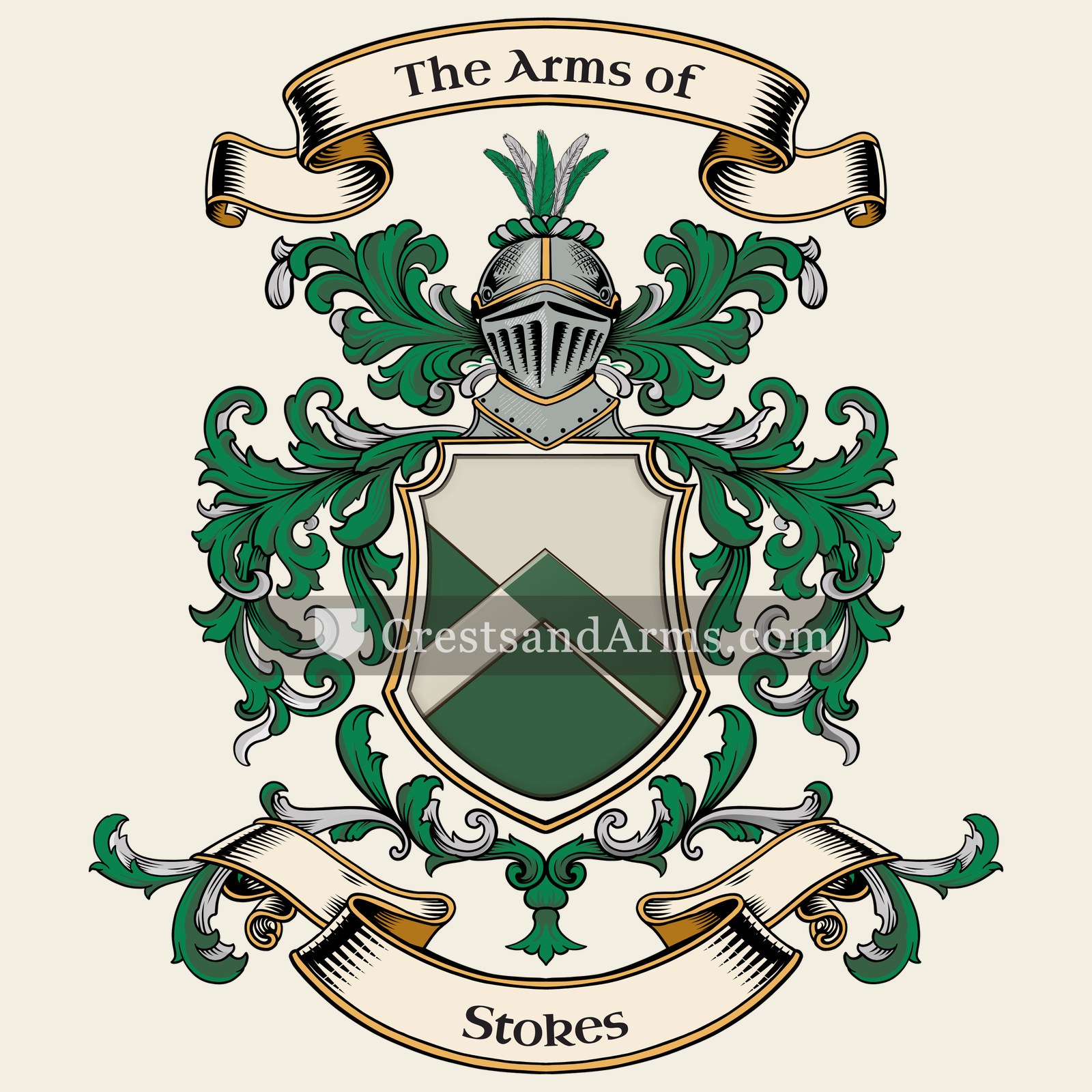 The Stokes coat of arms