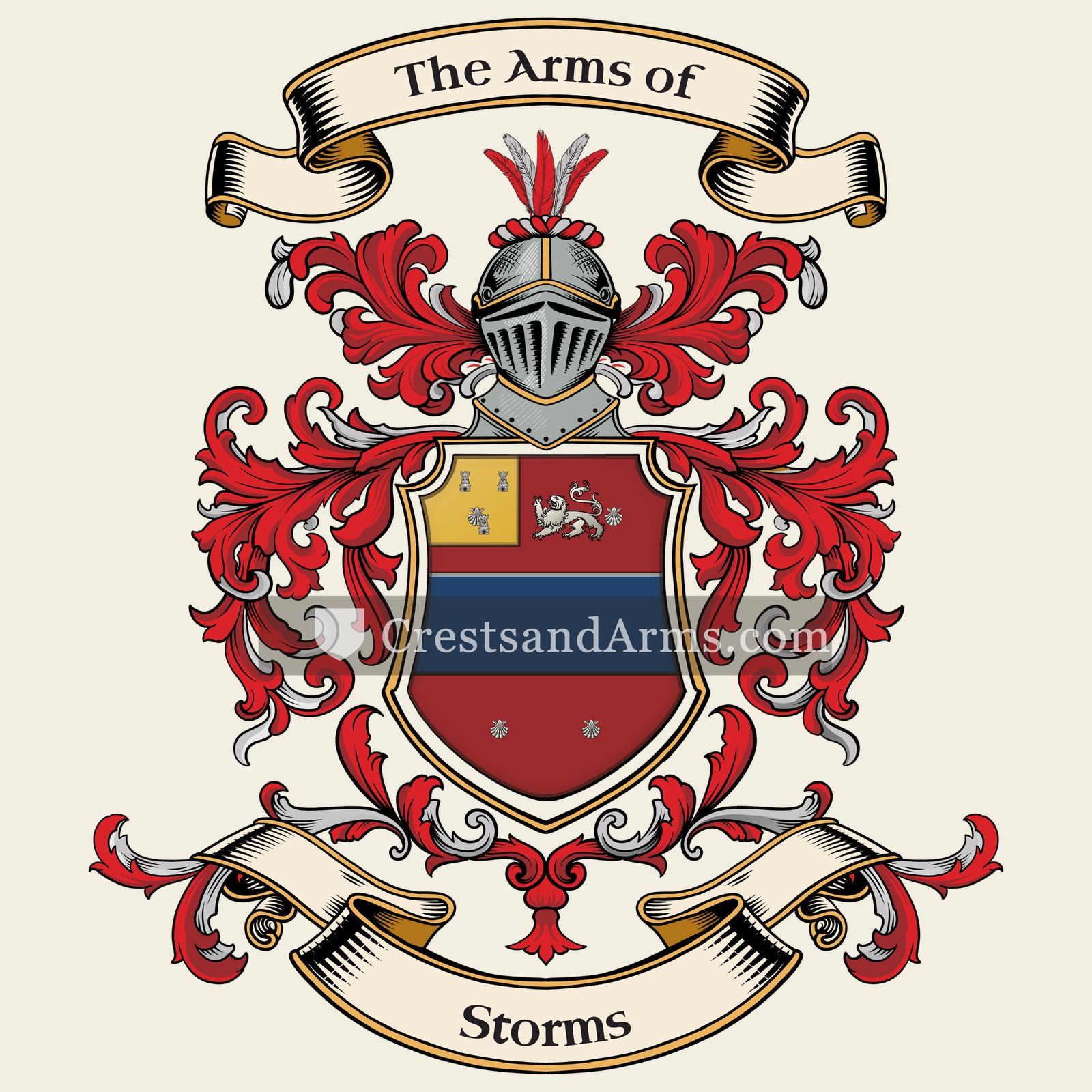 The Storms coat of arms