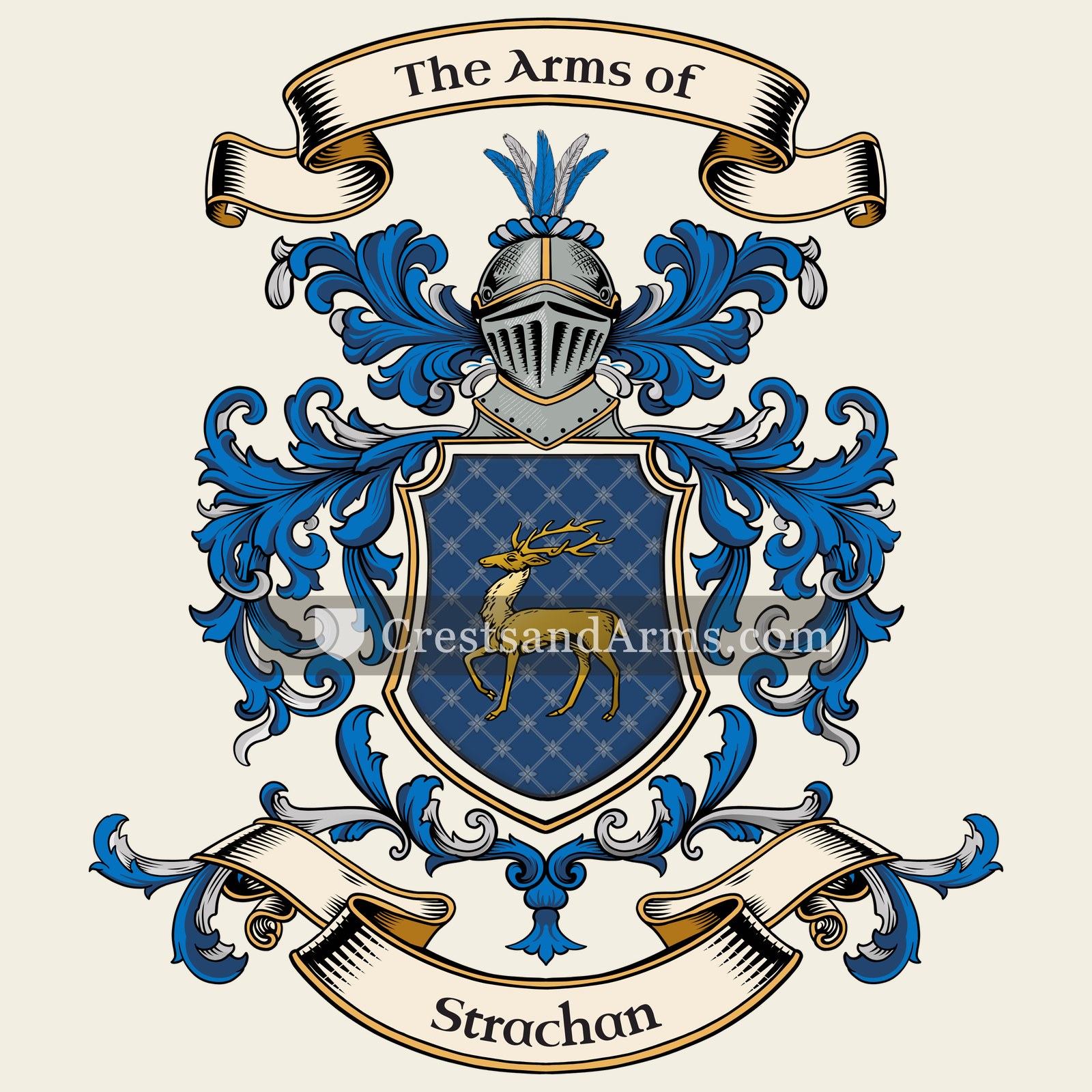 The Strachan coat of arms