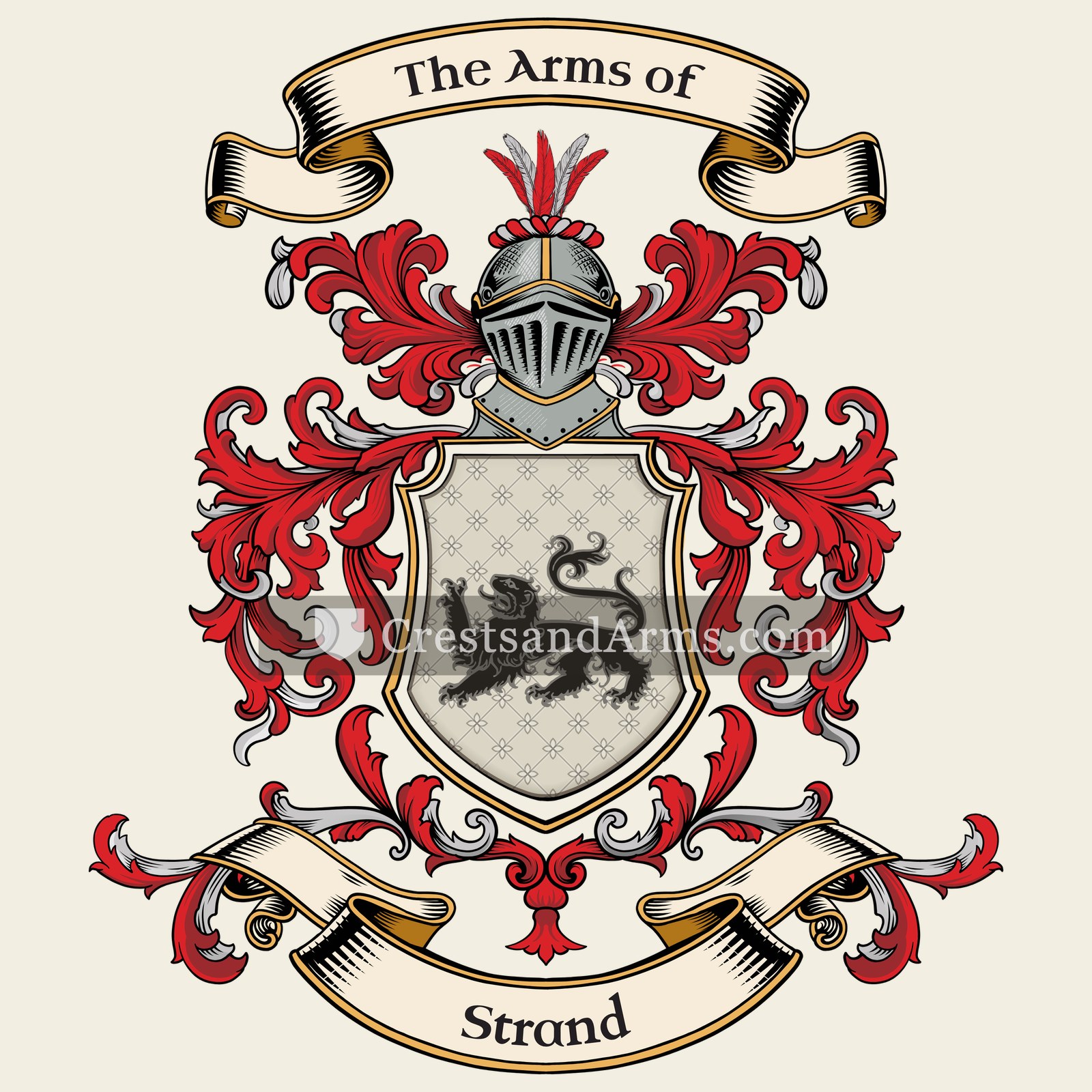 The Strand coat of arms