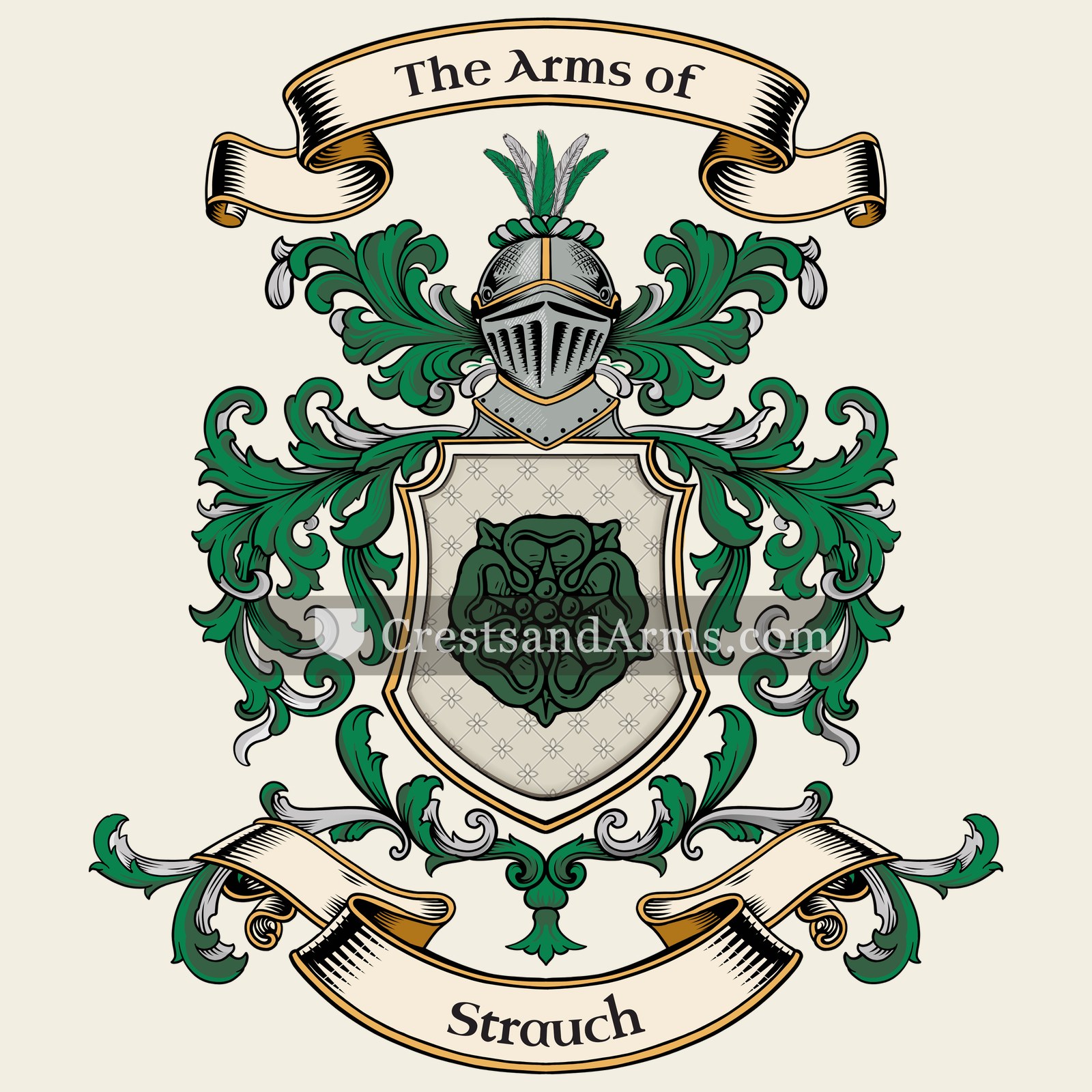 The Strauch coat of arms