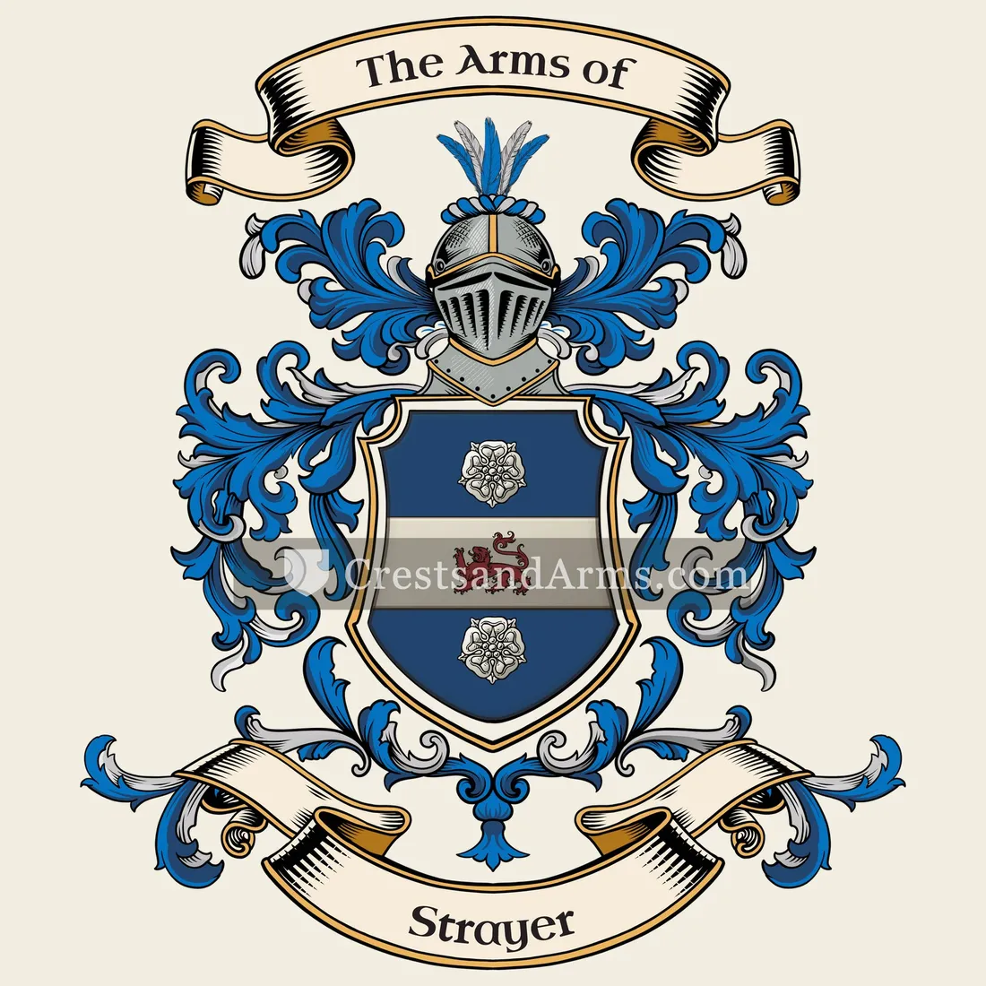 The Strayer coat of arms