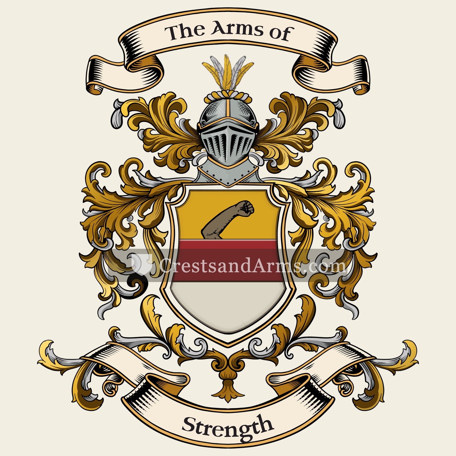 The Strength coat of arms