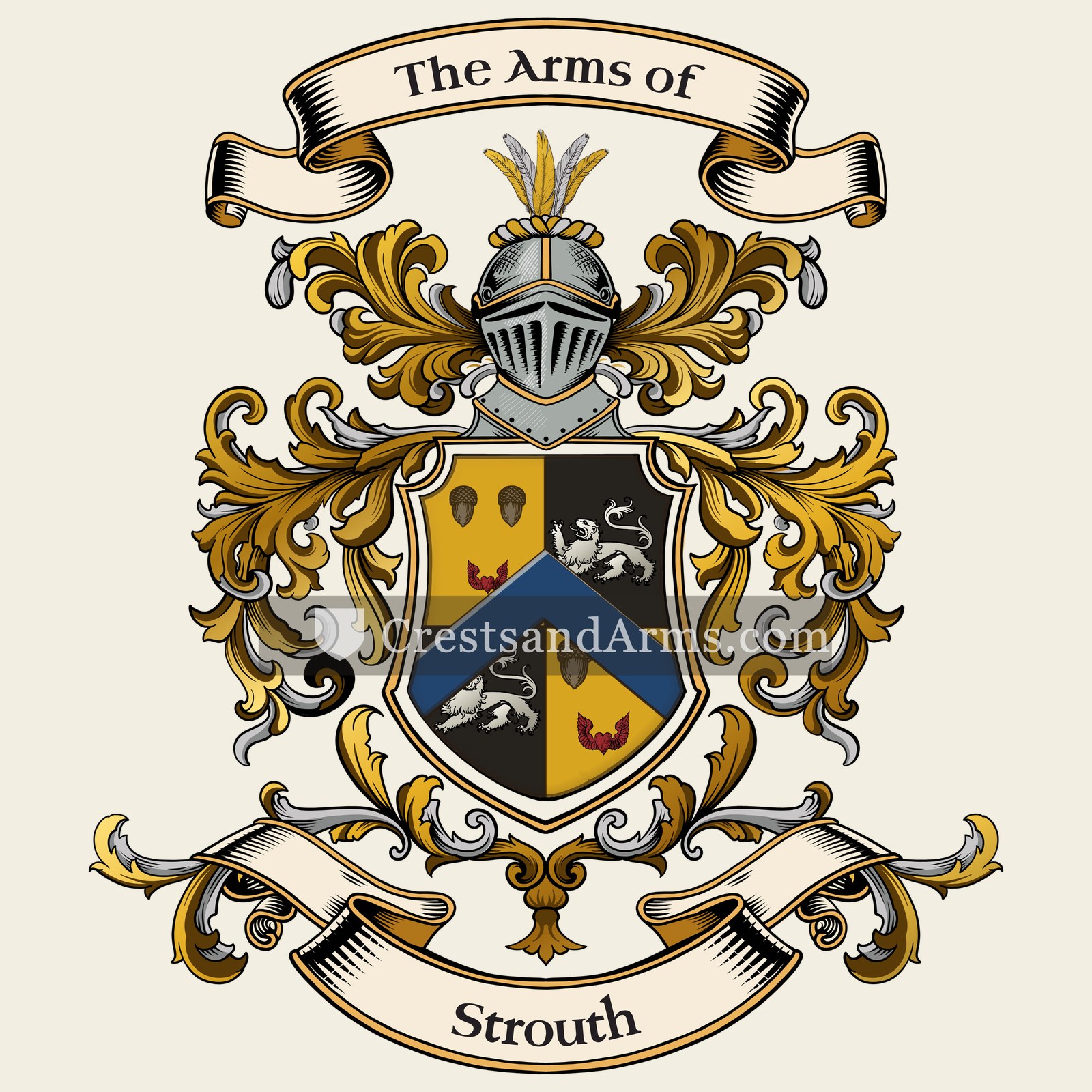 The Strouth coat of arms