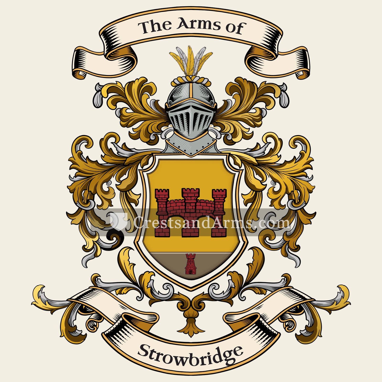 The Strowbridge coat of arms