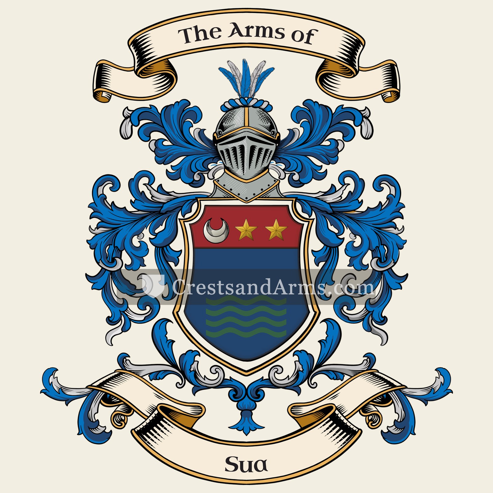 The Sua coat of arms
