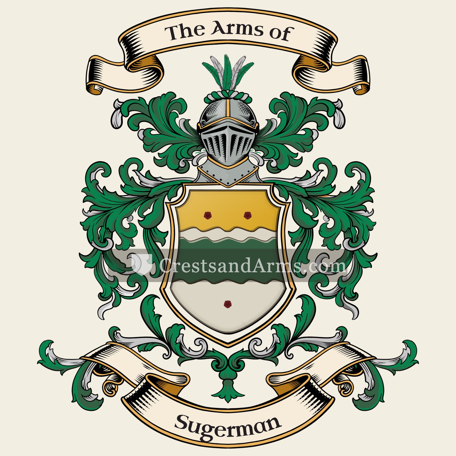 The Sugerman coat of arms