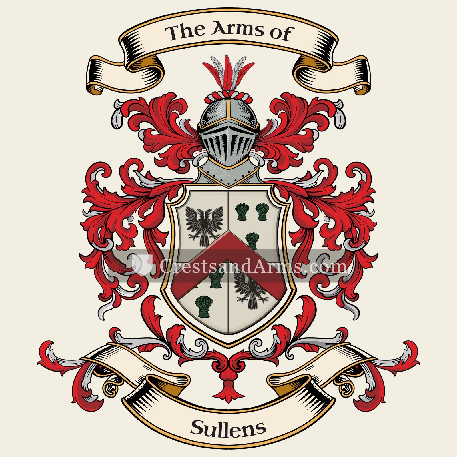 The Sullens coat of arms