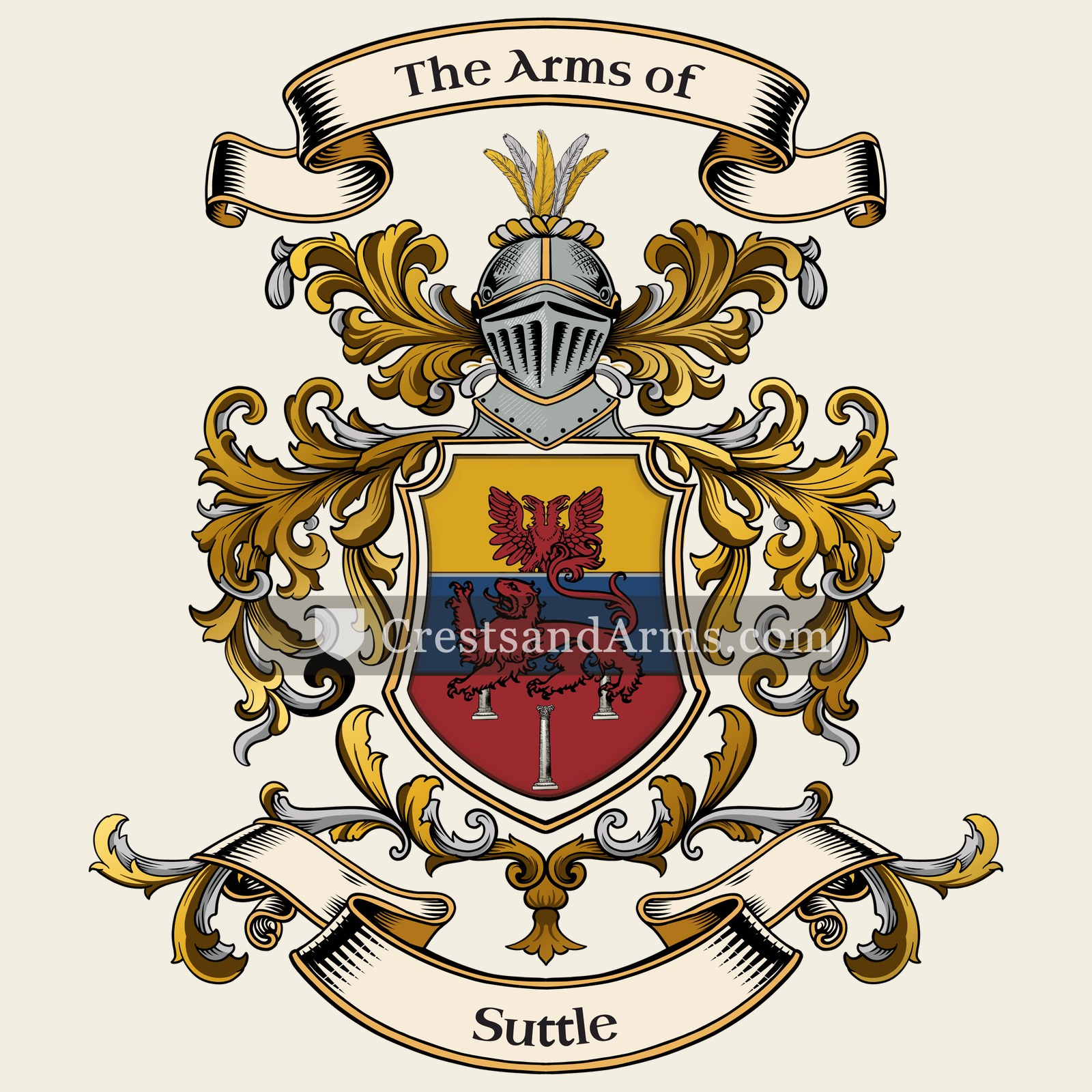 The Suttle coat of arms