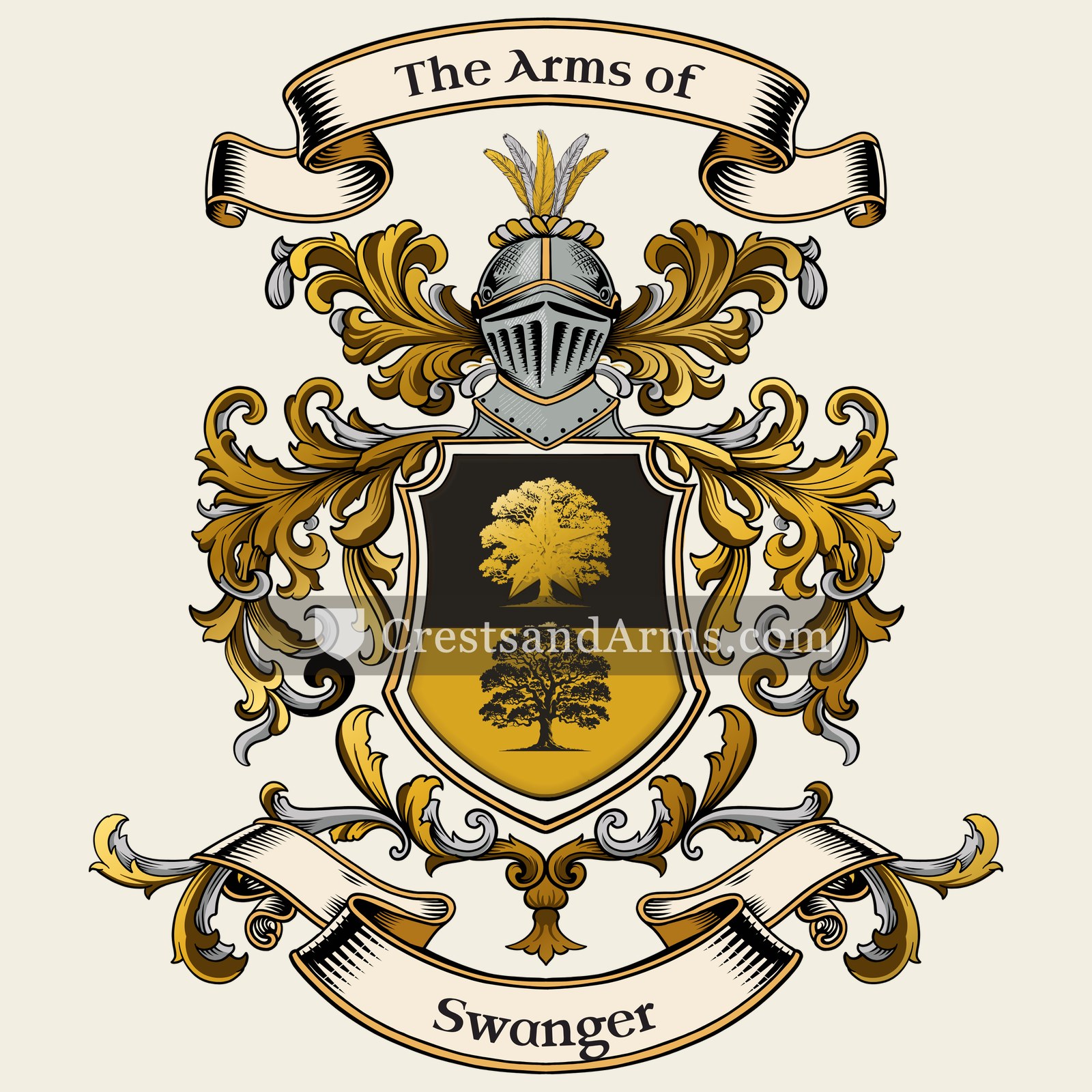The Swanger coat of arms