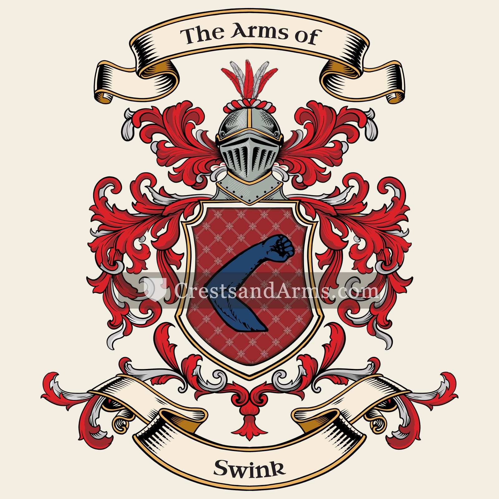 The arms