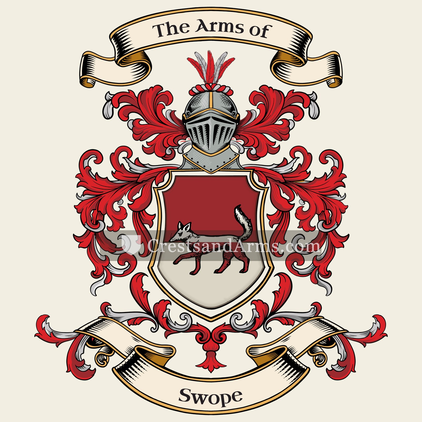 The Swope coat of arms