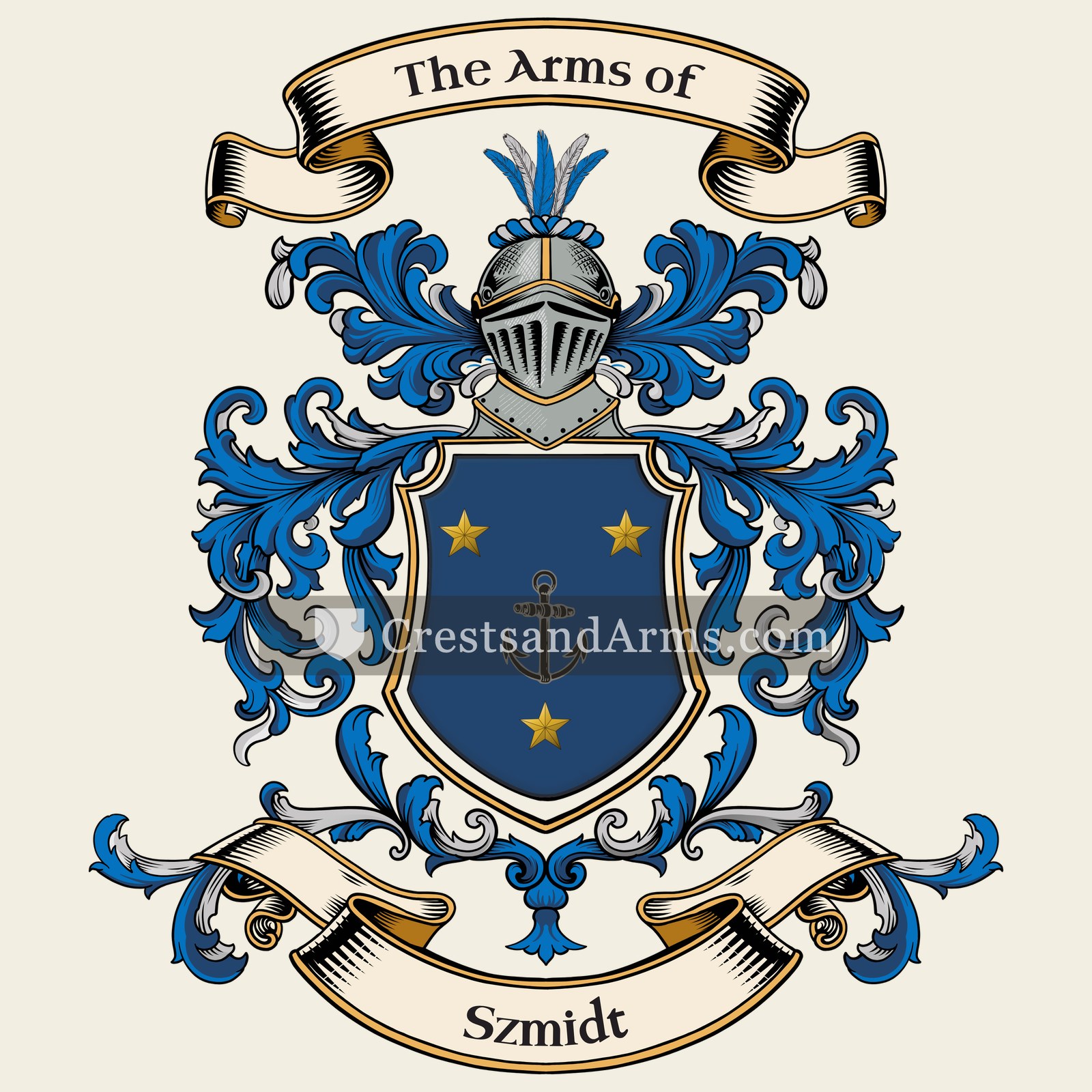 The Szmidt coat of arms