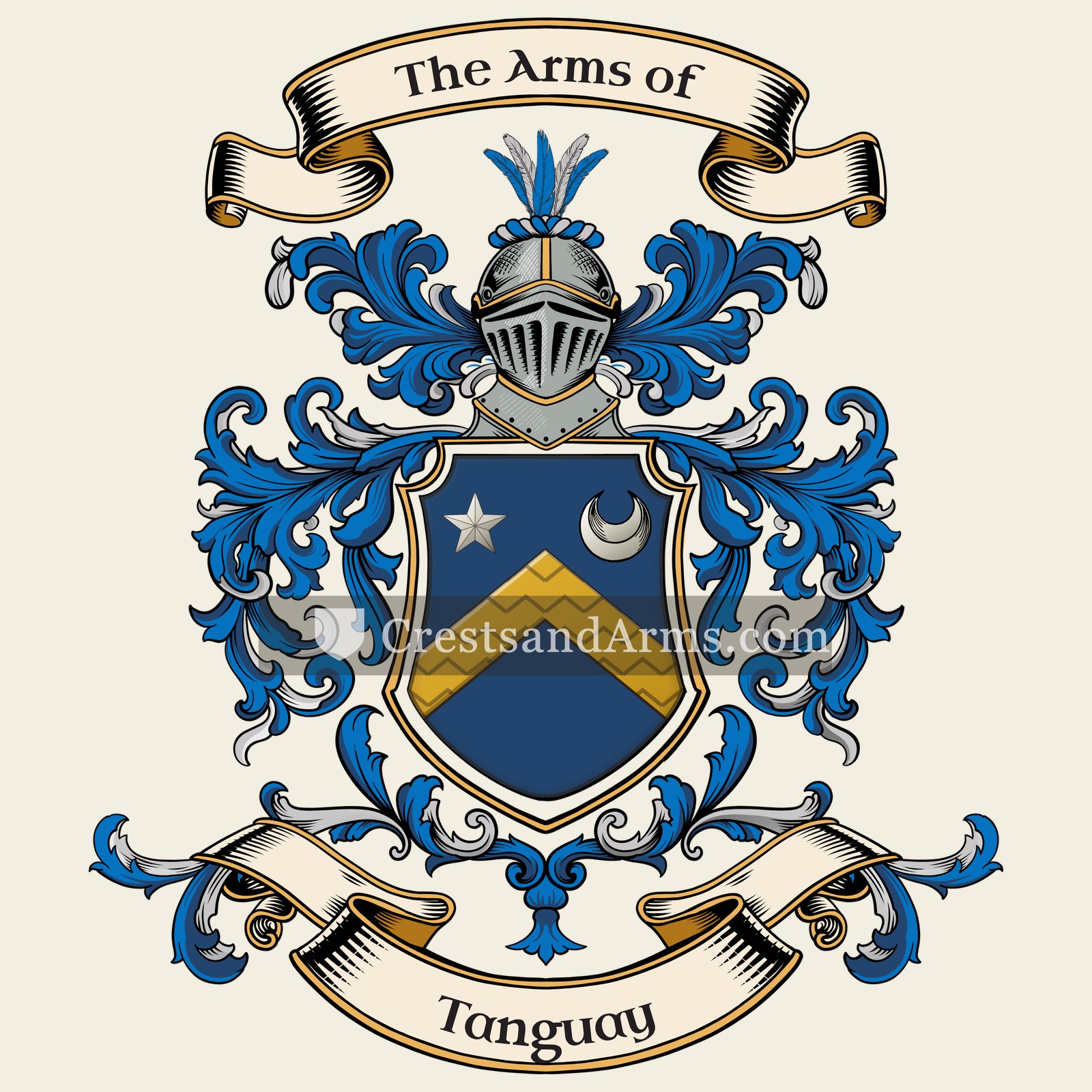 The Tanguay coat of arms