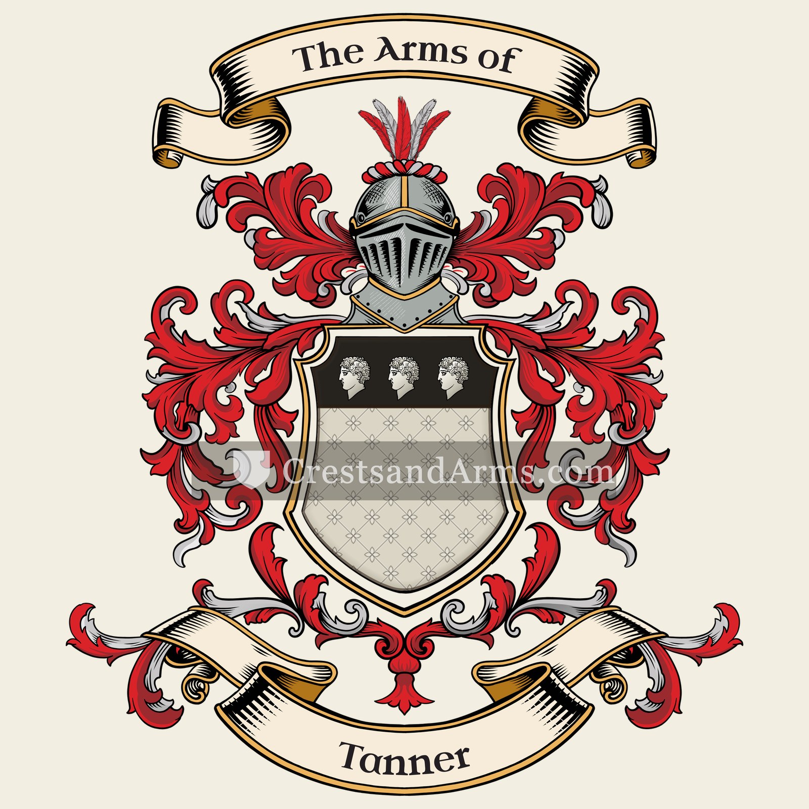 The Tanner coat of arms