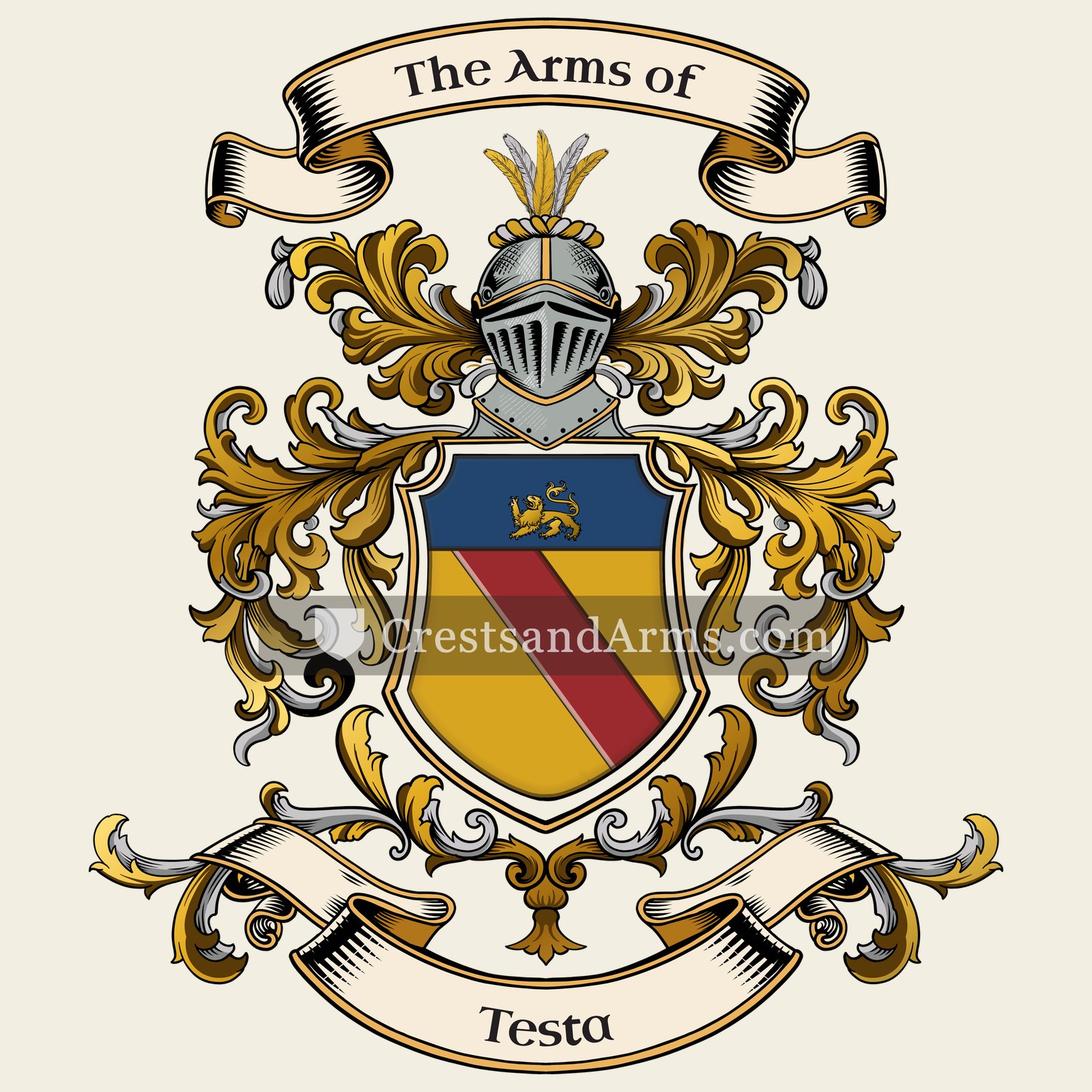 The Testa coat of arms