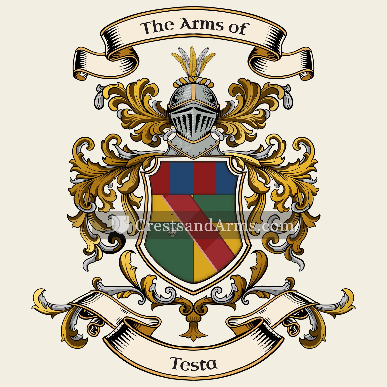 The Testa coat of arms