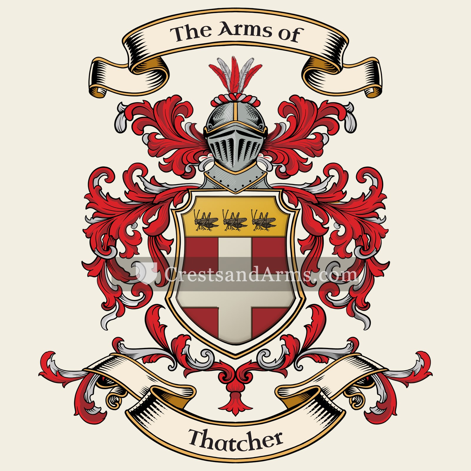 The Thatcher coat of arms