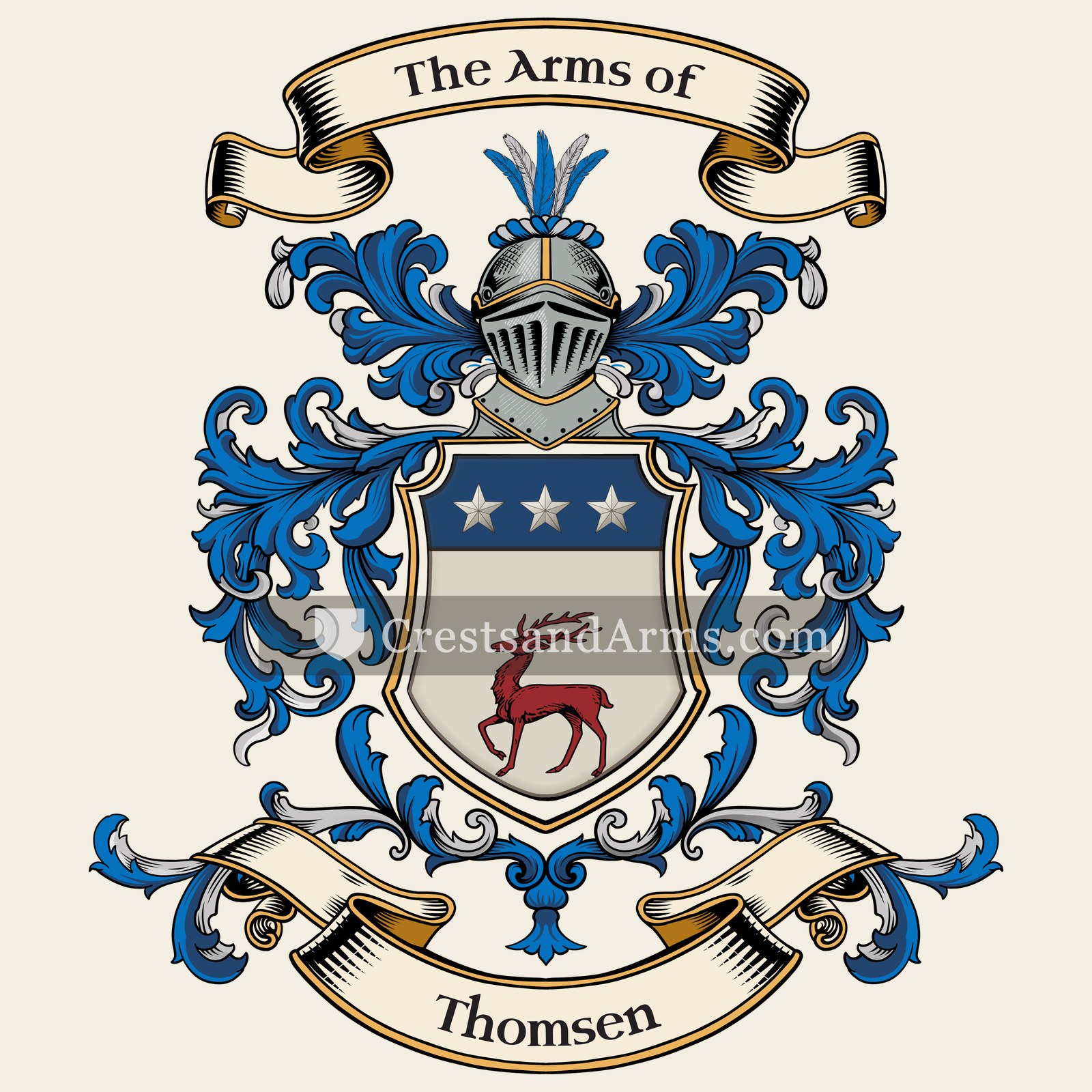 The Thomsen coat of arms