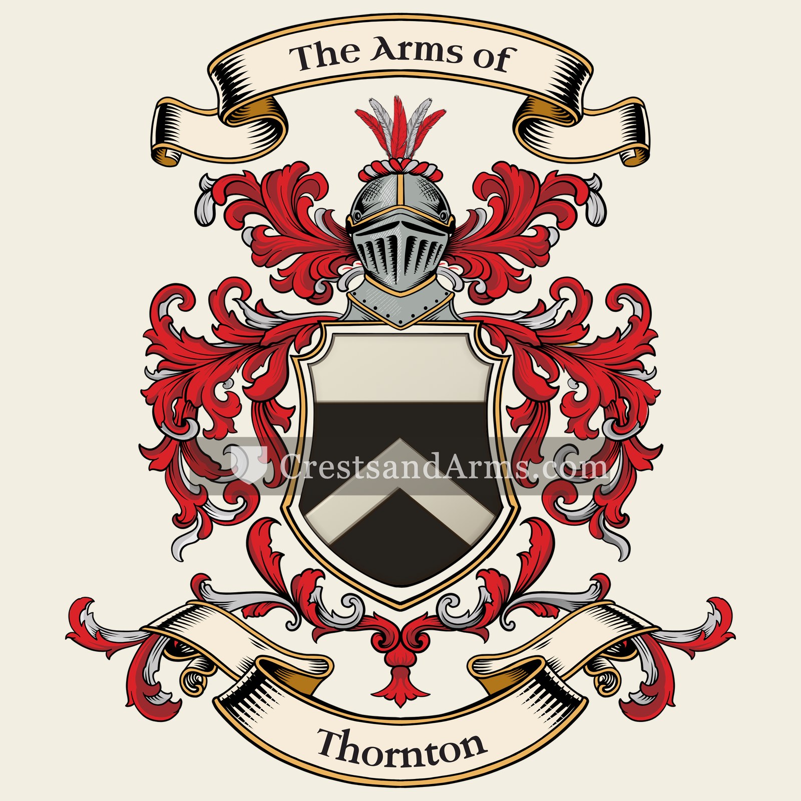 The Thornton coat of arms