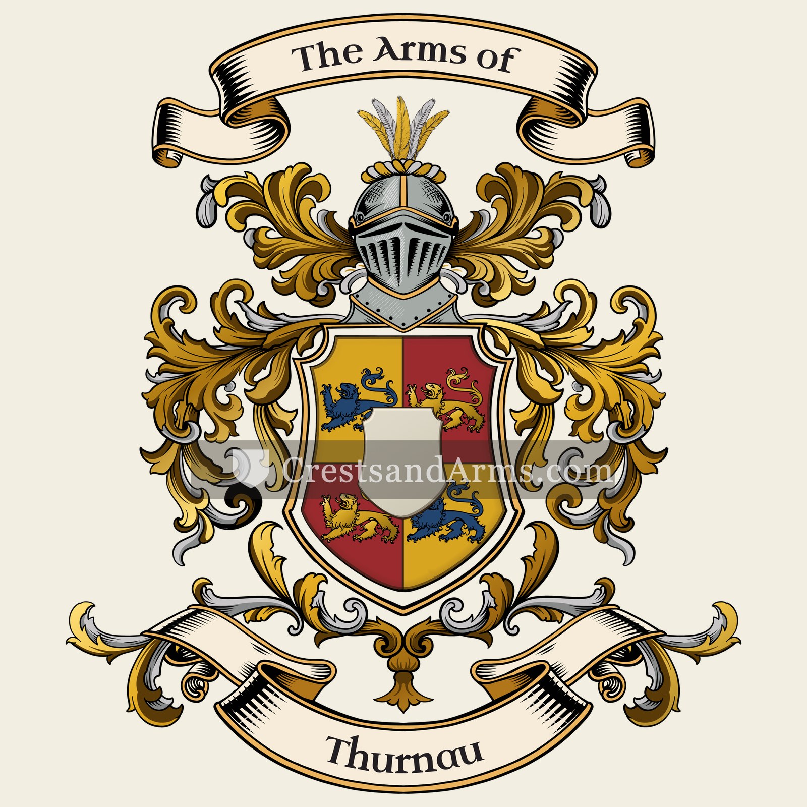 The Thurnau coat of arms, drawn from the recorded blazon