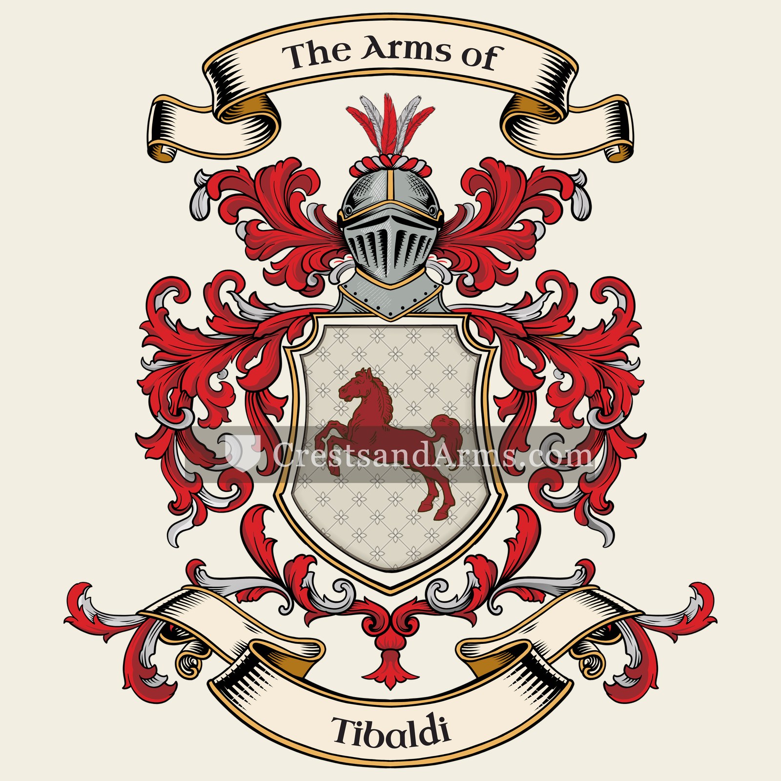 The Tibaldi coat of arms