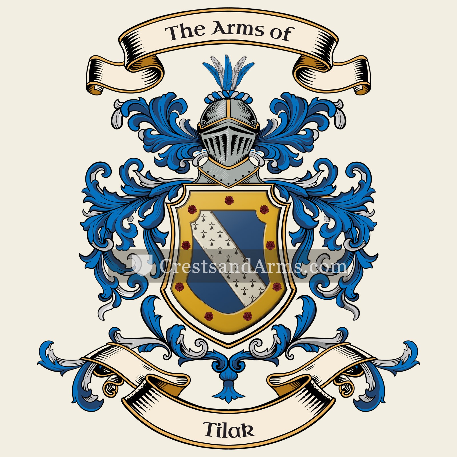 The Tilak coat of arms