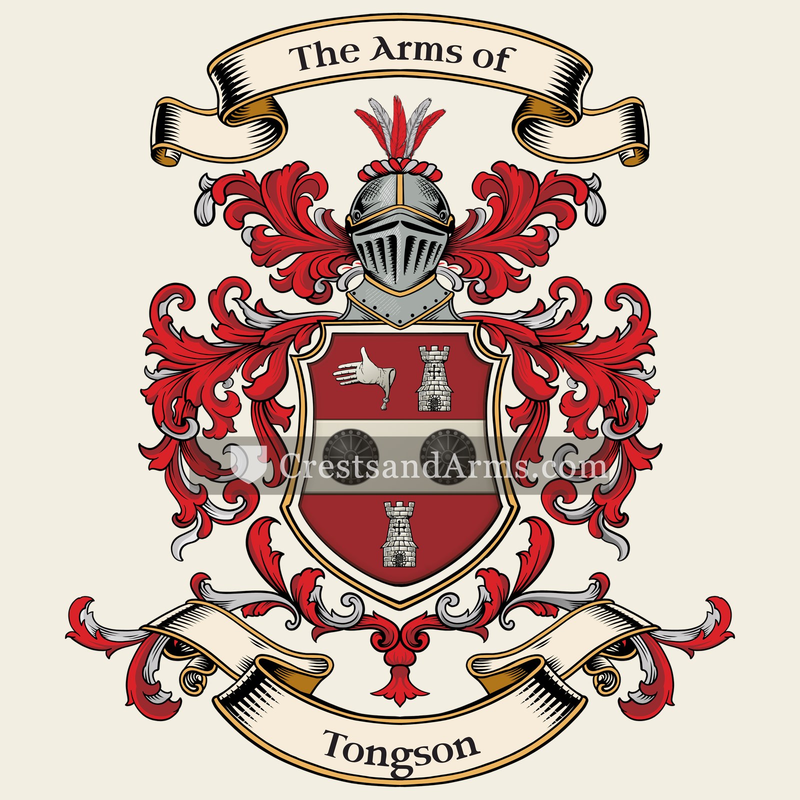 The arms