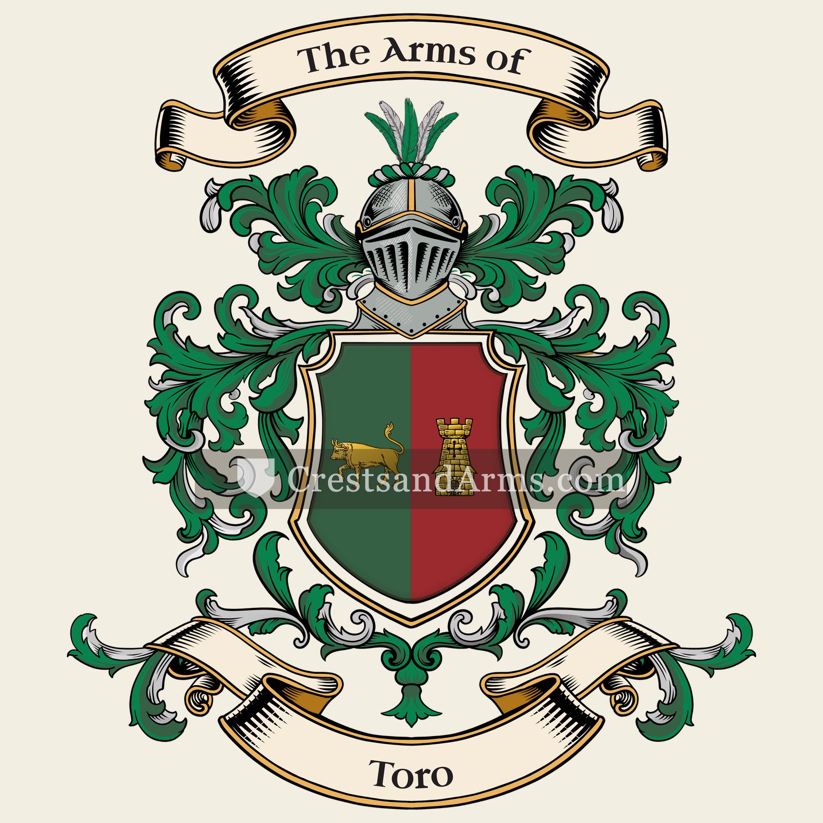 The Toro coat of arms