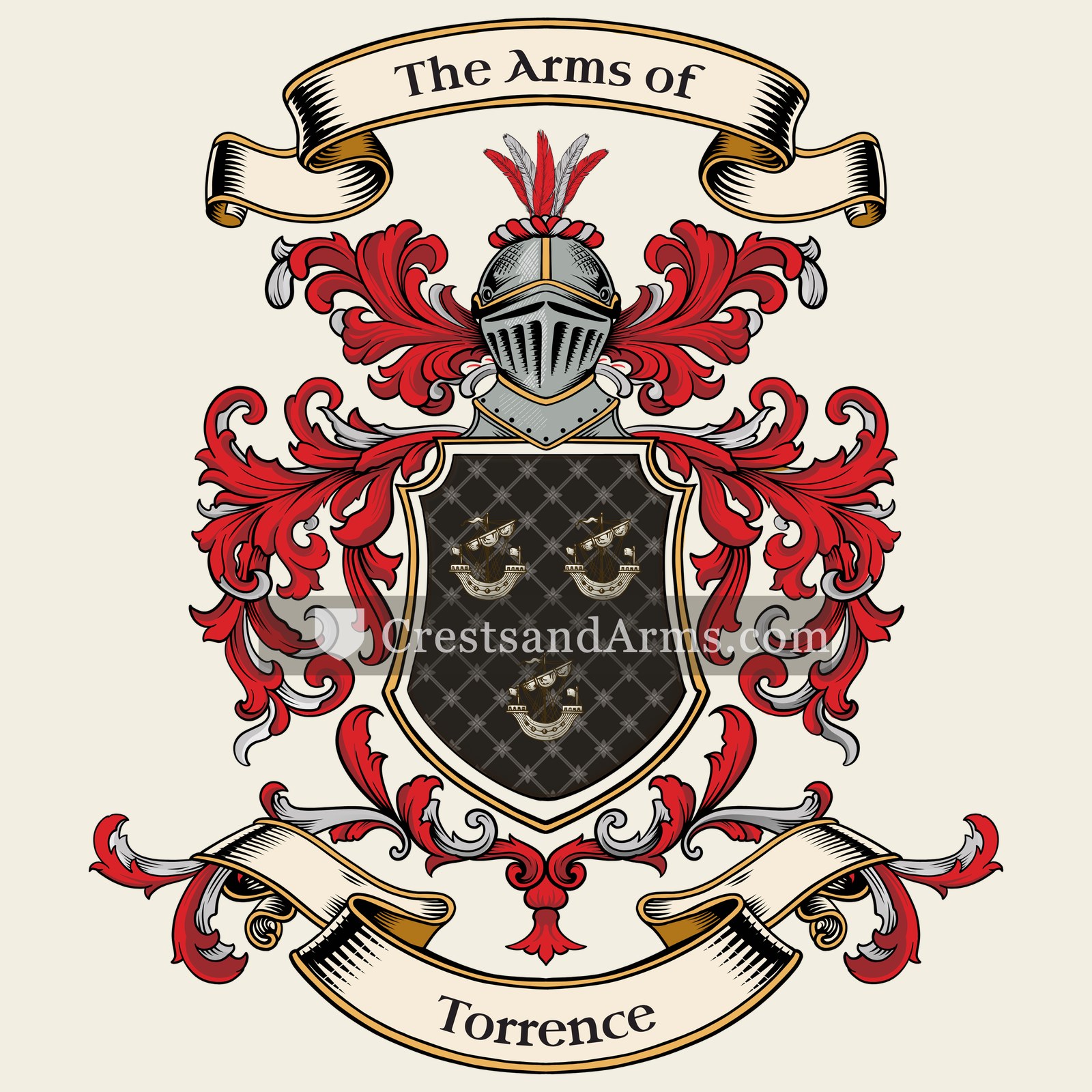 The arms