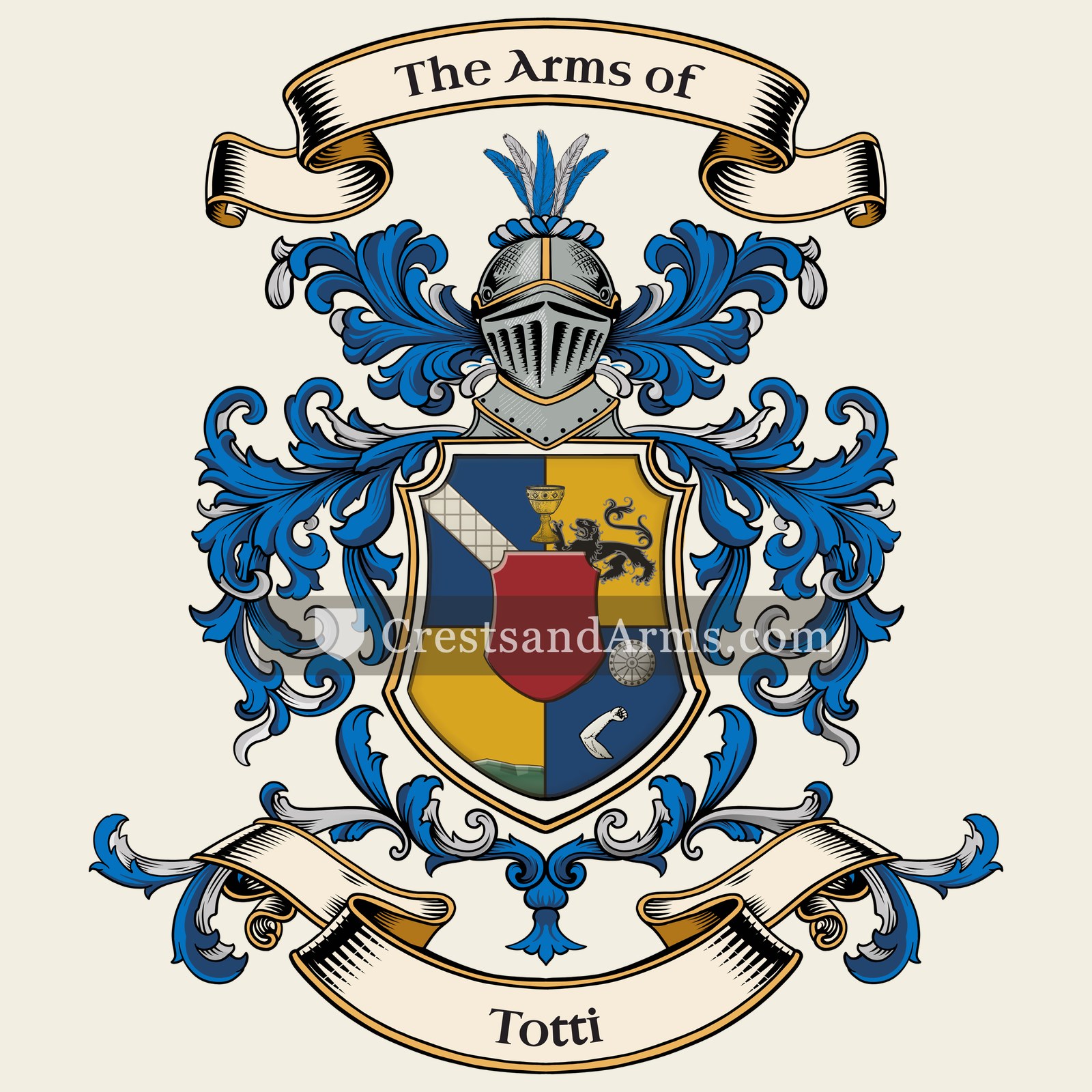 The arms