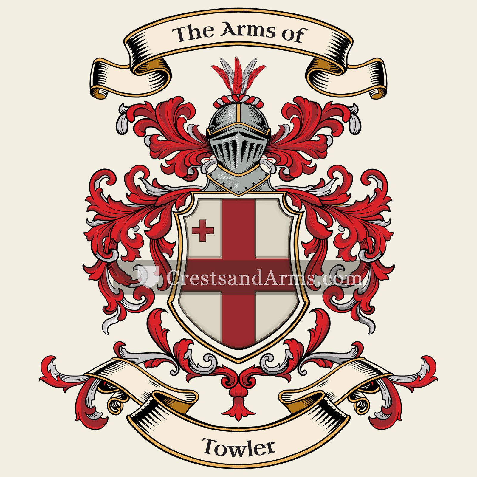The Towler coat of arms