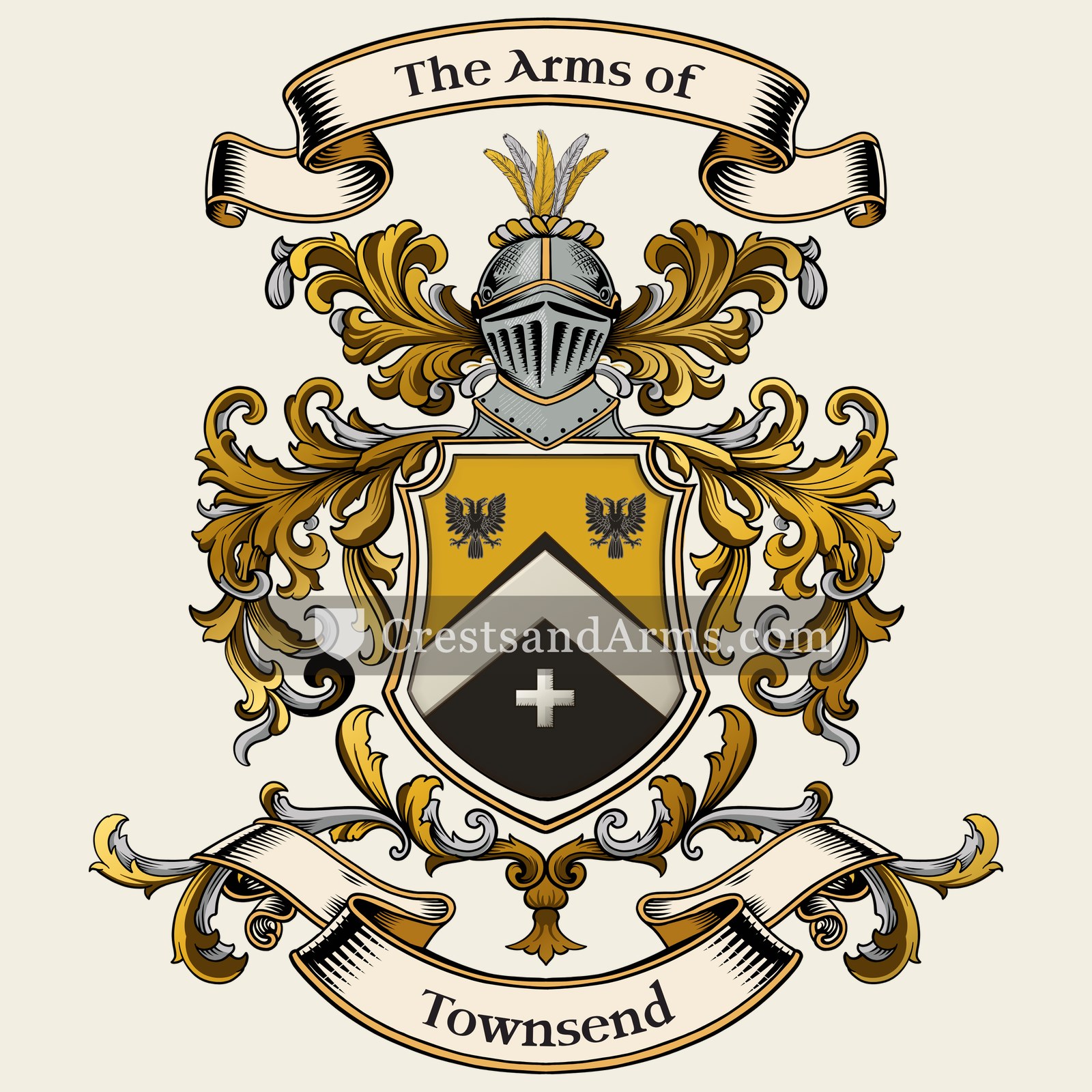 The Townsend coat of arms