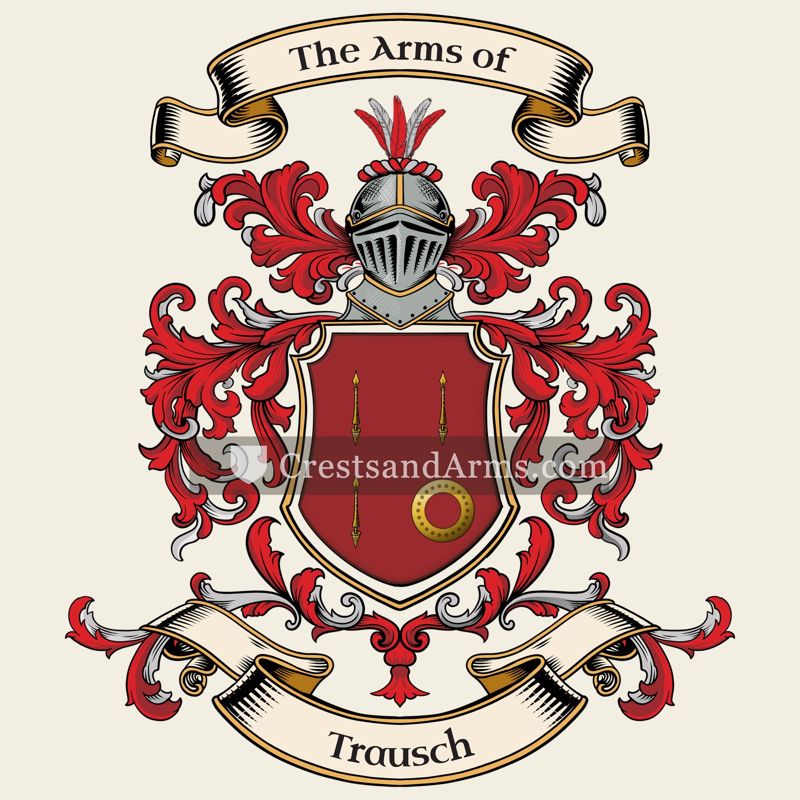 The Trausch coat of arms