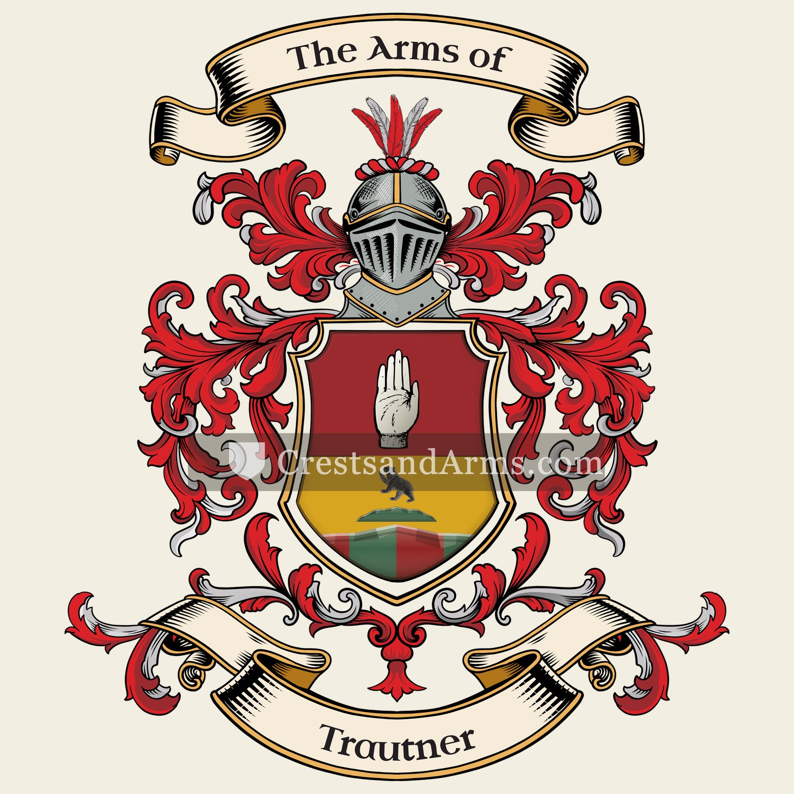 The Trautner coat of arms