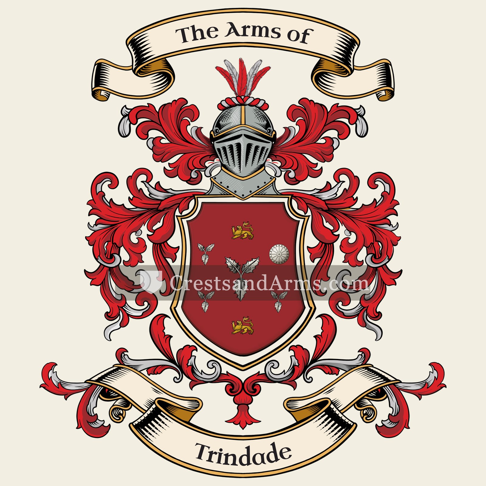 The Trindade coat of arms