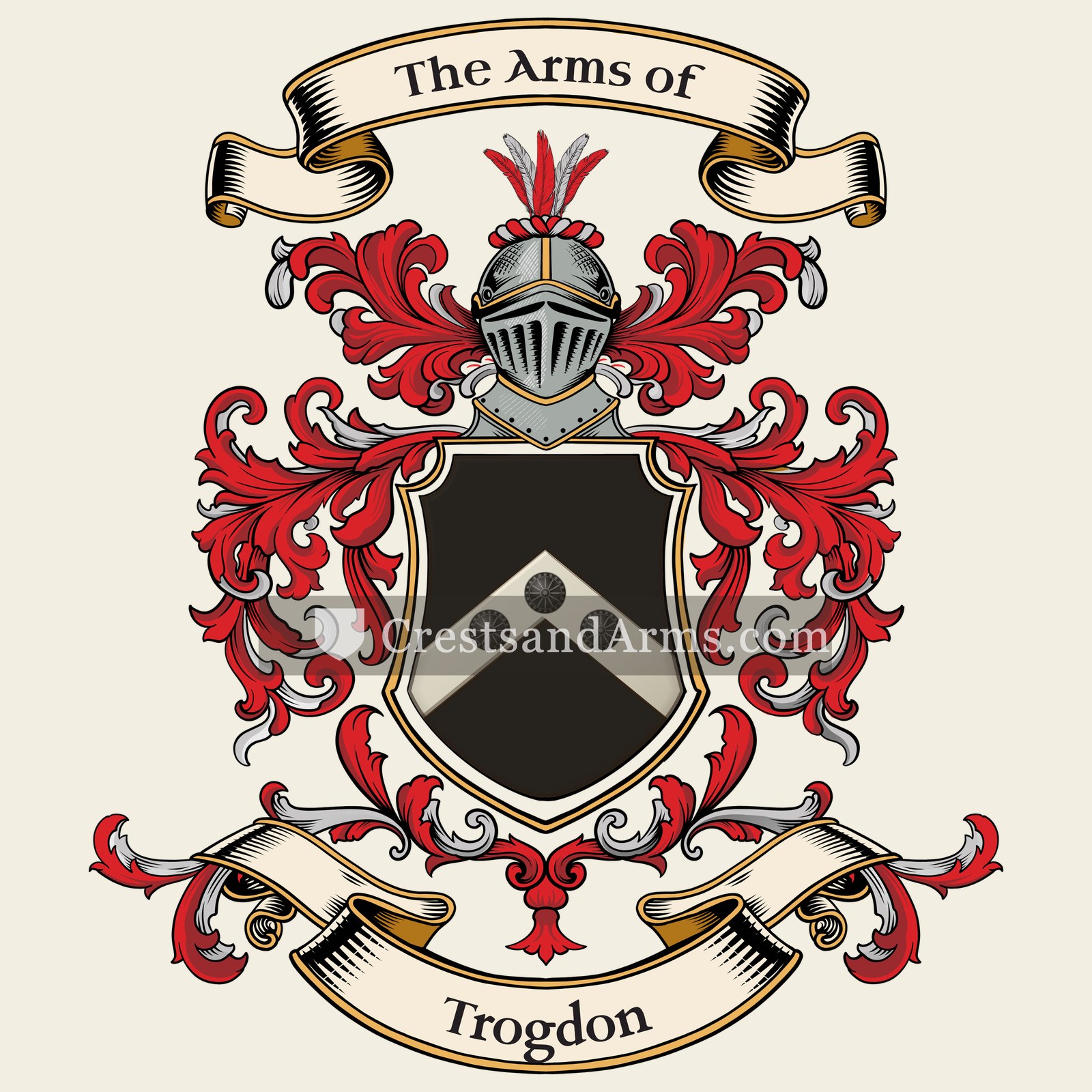 The Trogdon coat of arms