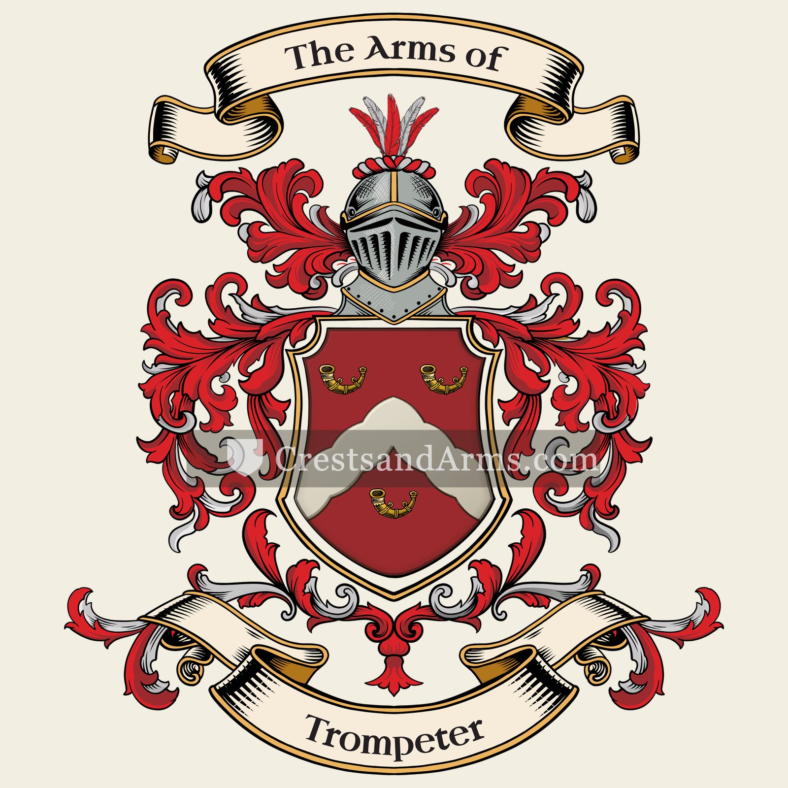 The Trompeter coat of arms