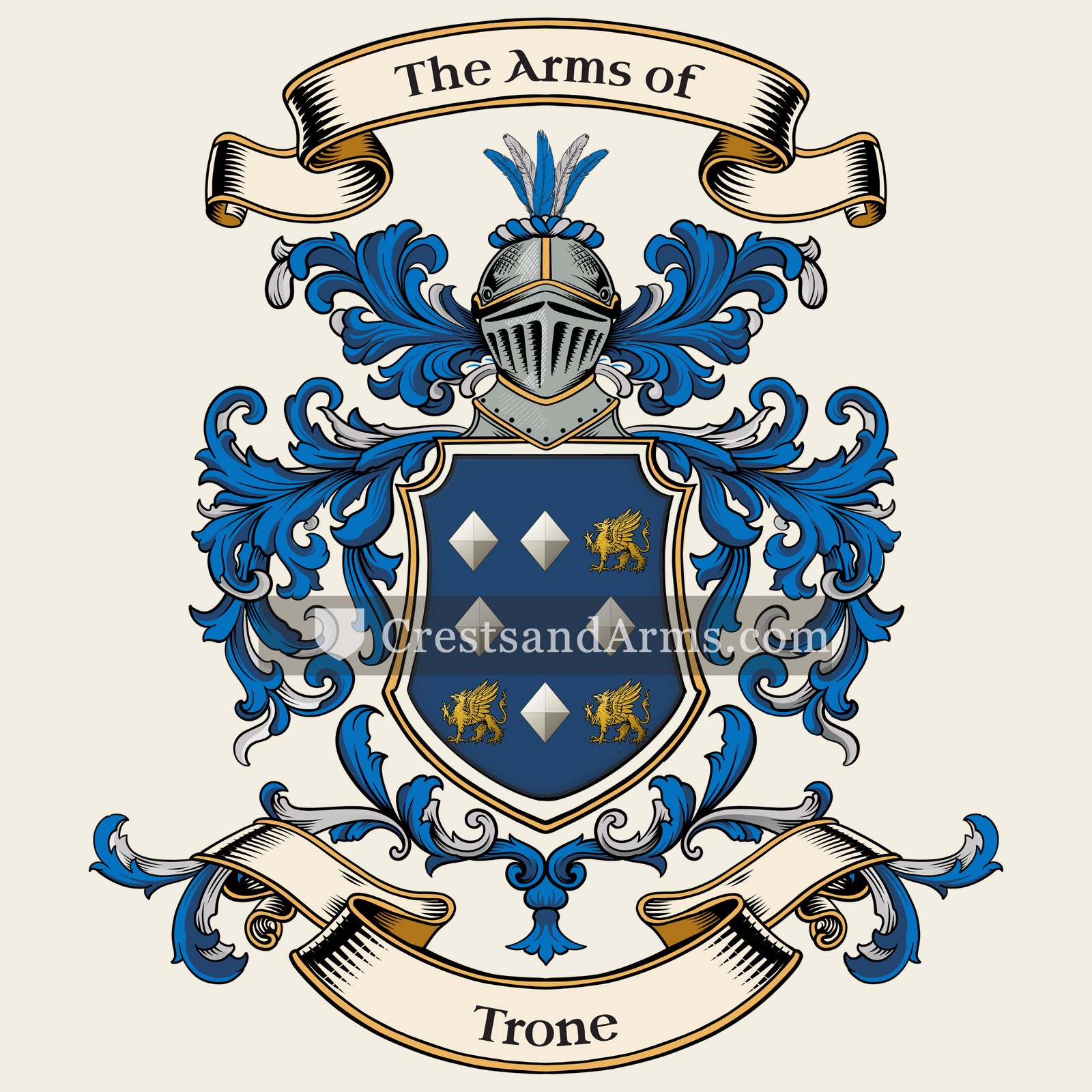 The Trone coat of arms