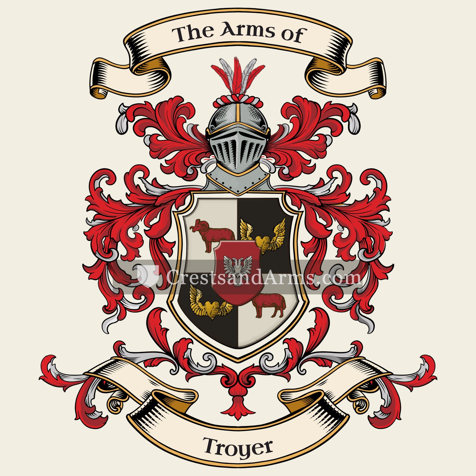 The arms