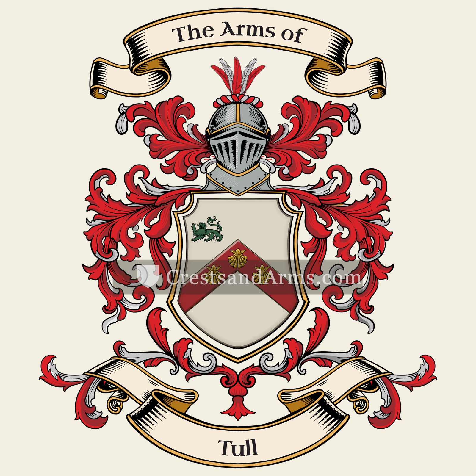 The Tull coat of arms