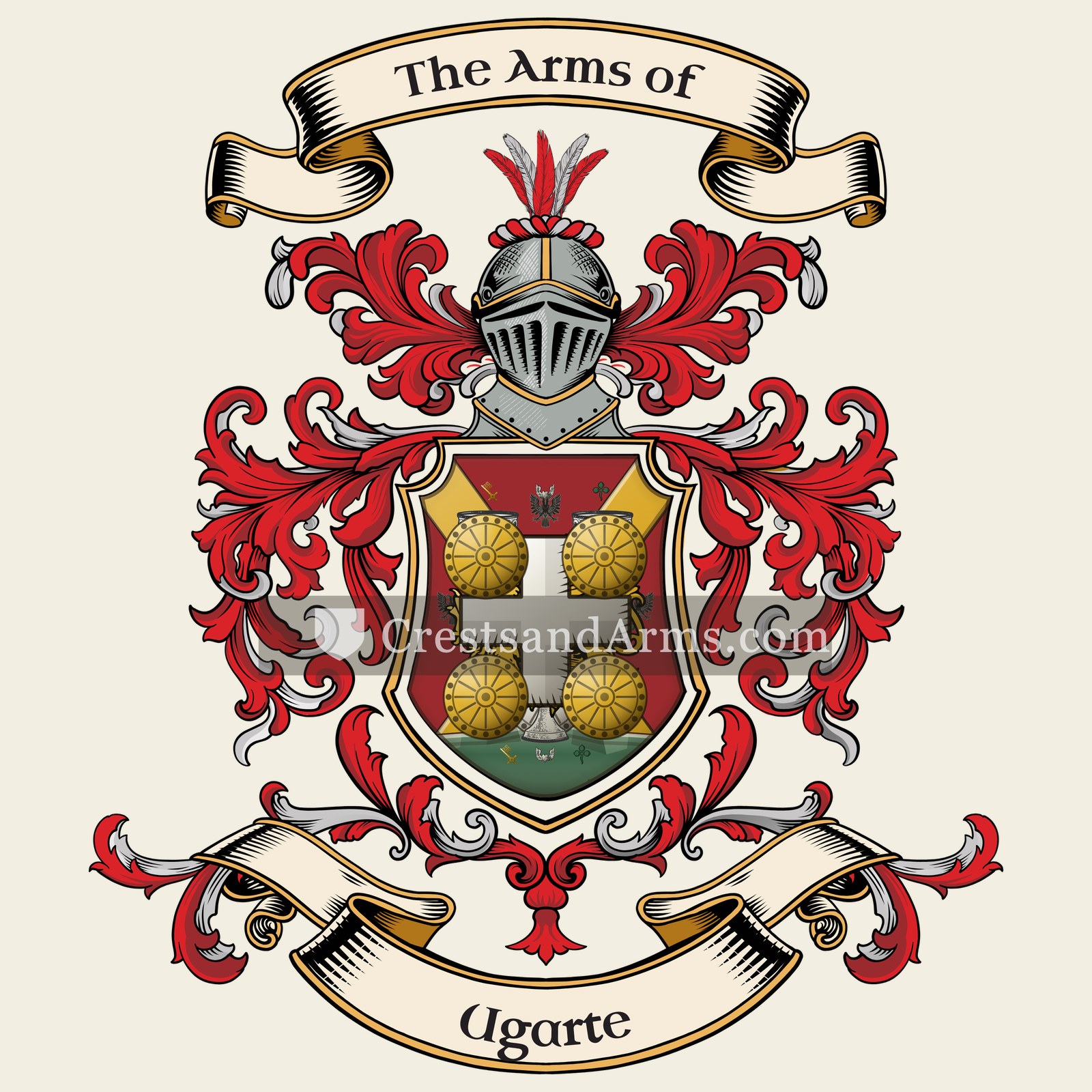 The Ugarte coat of arms