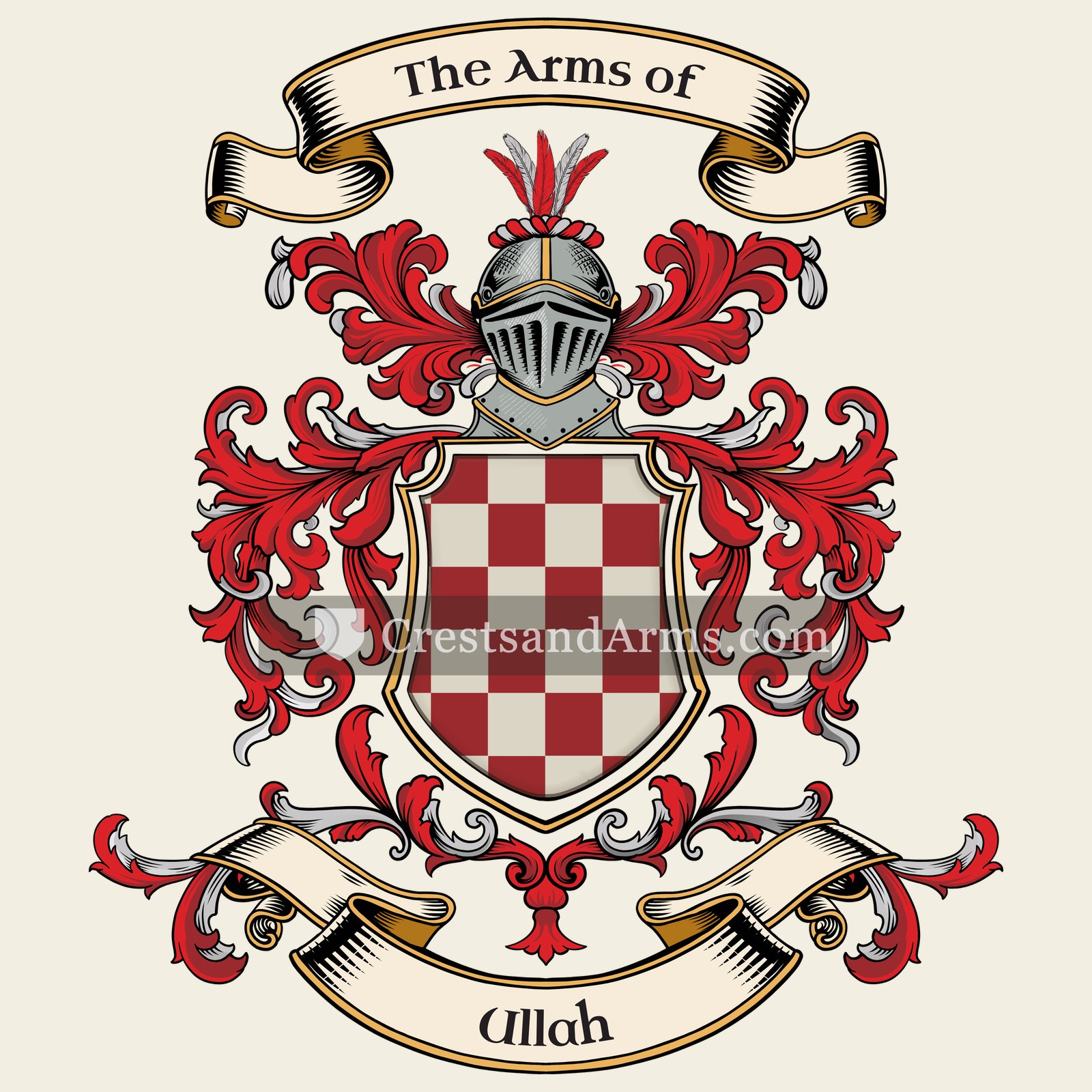 The Ullah coat of arms
