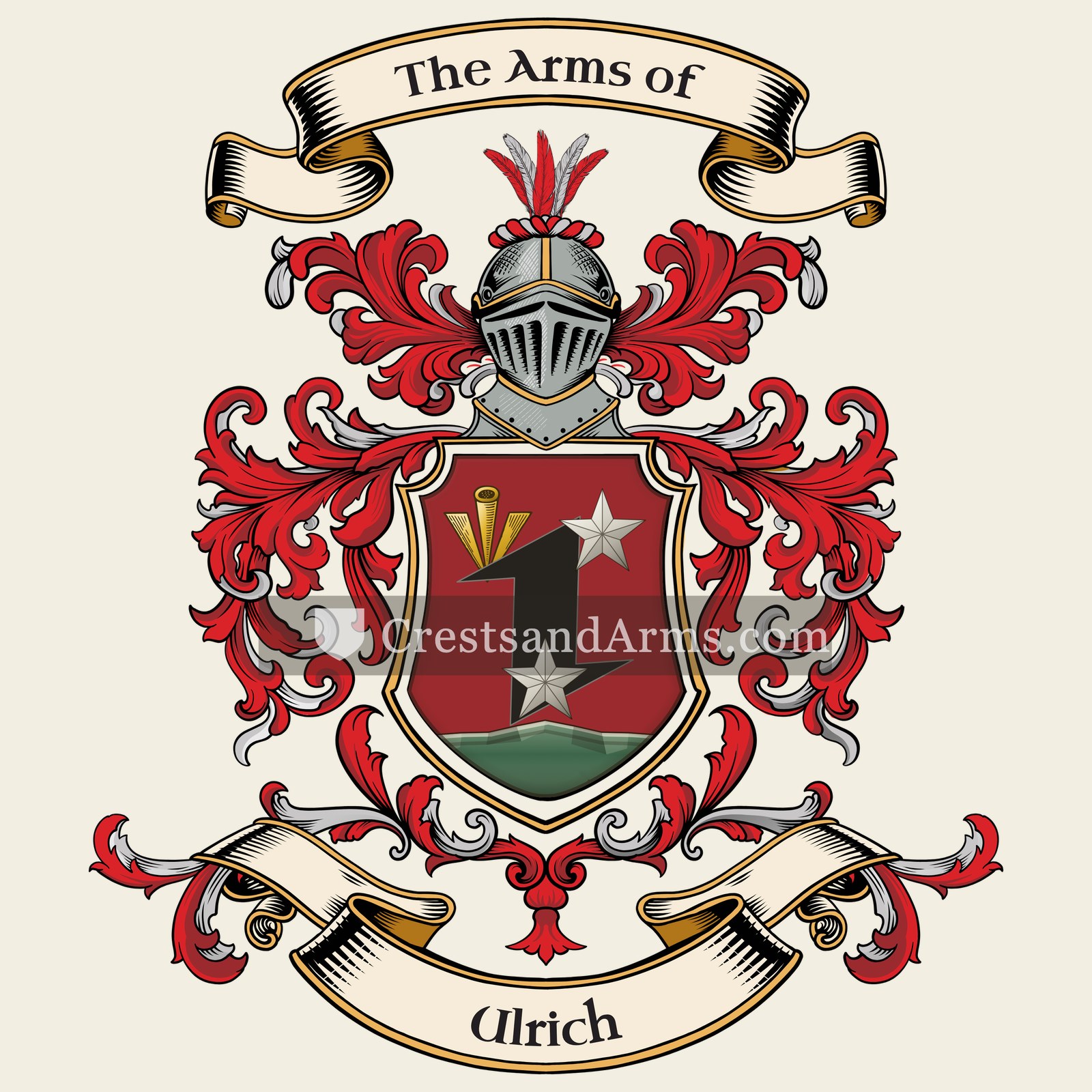 The Ulrich coat of arms
